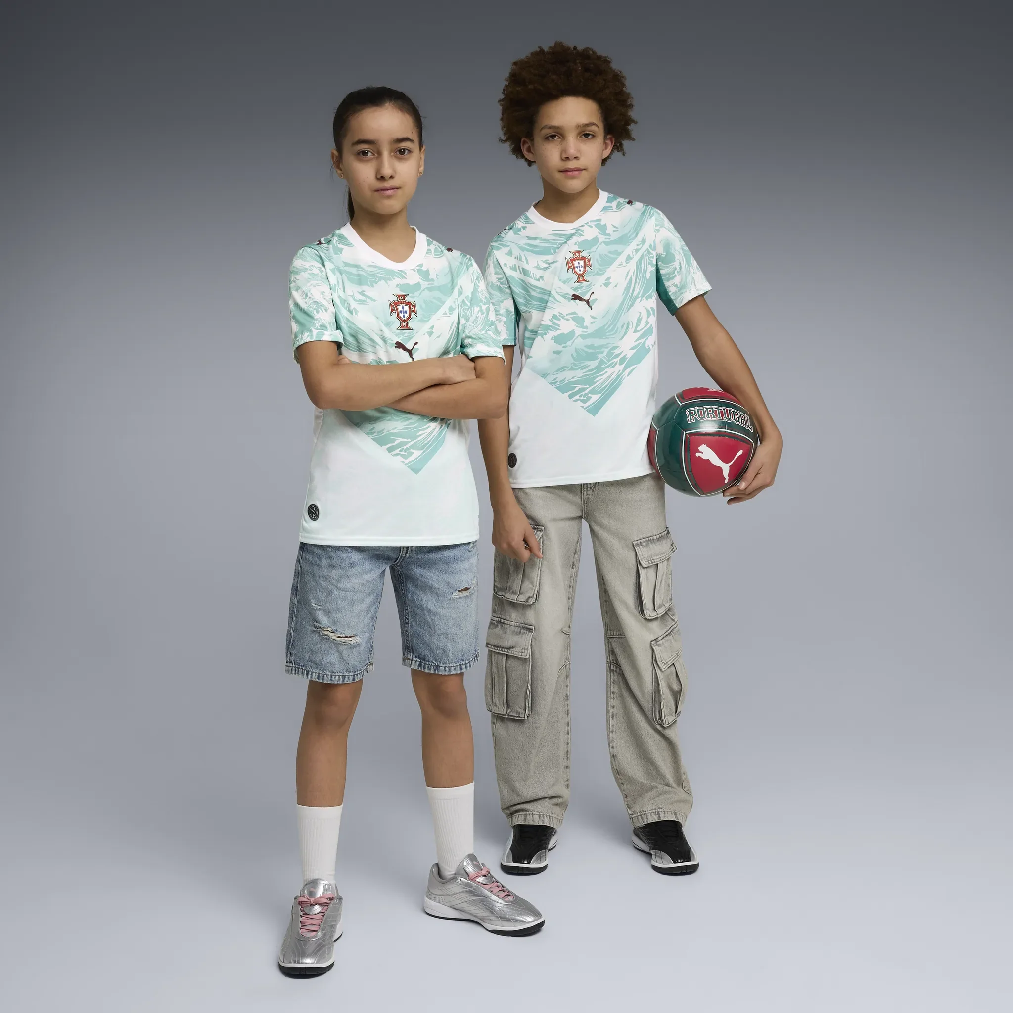 Maillot extérieur PUMA Portugal FPF 2026 pour enfant - Image 5