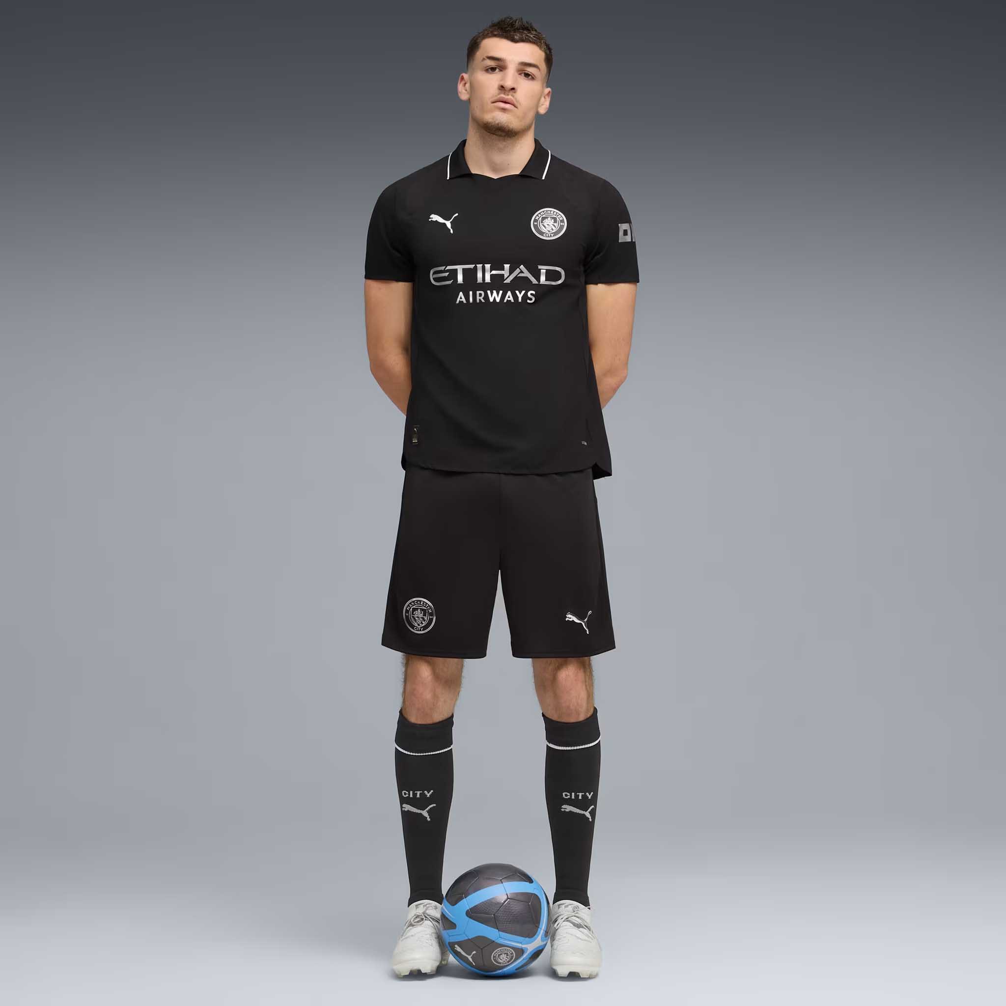 Maillot Manchester City FC 2025/26 Extérieur Authentique adulte - Image 2