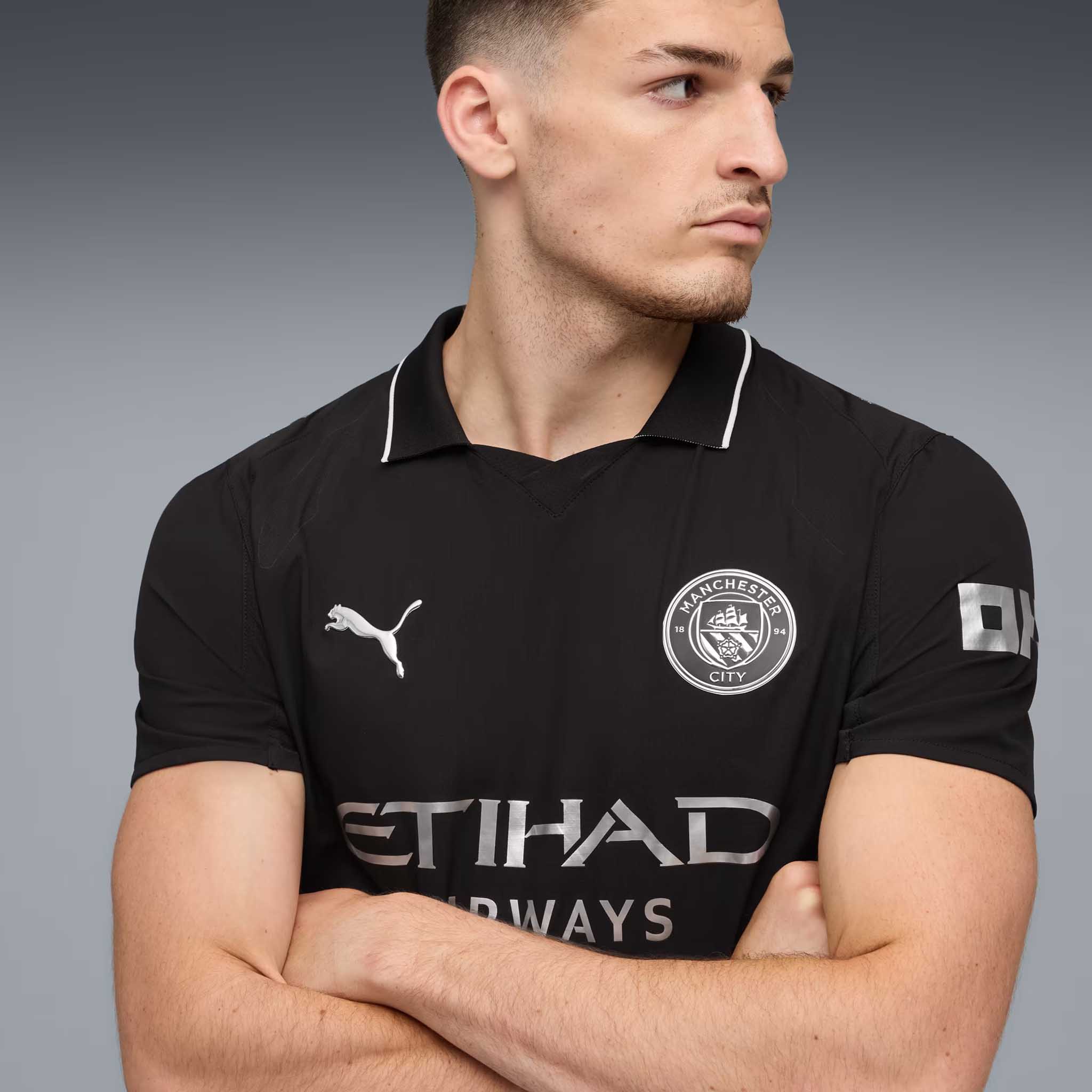 Maillot Manchester City FC 2025/26 Extérieur Authentique adulte - Image 3