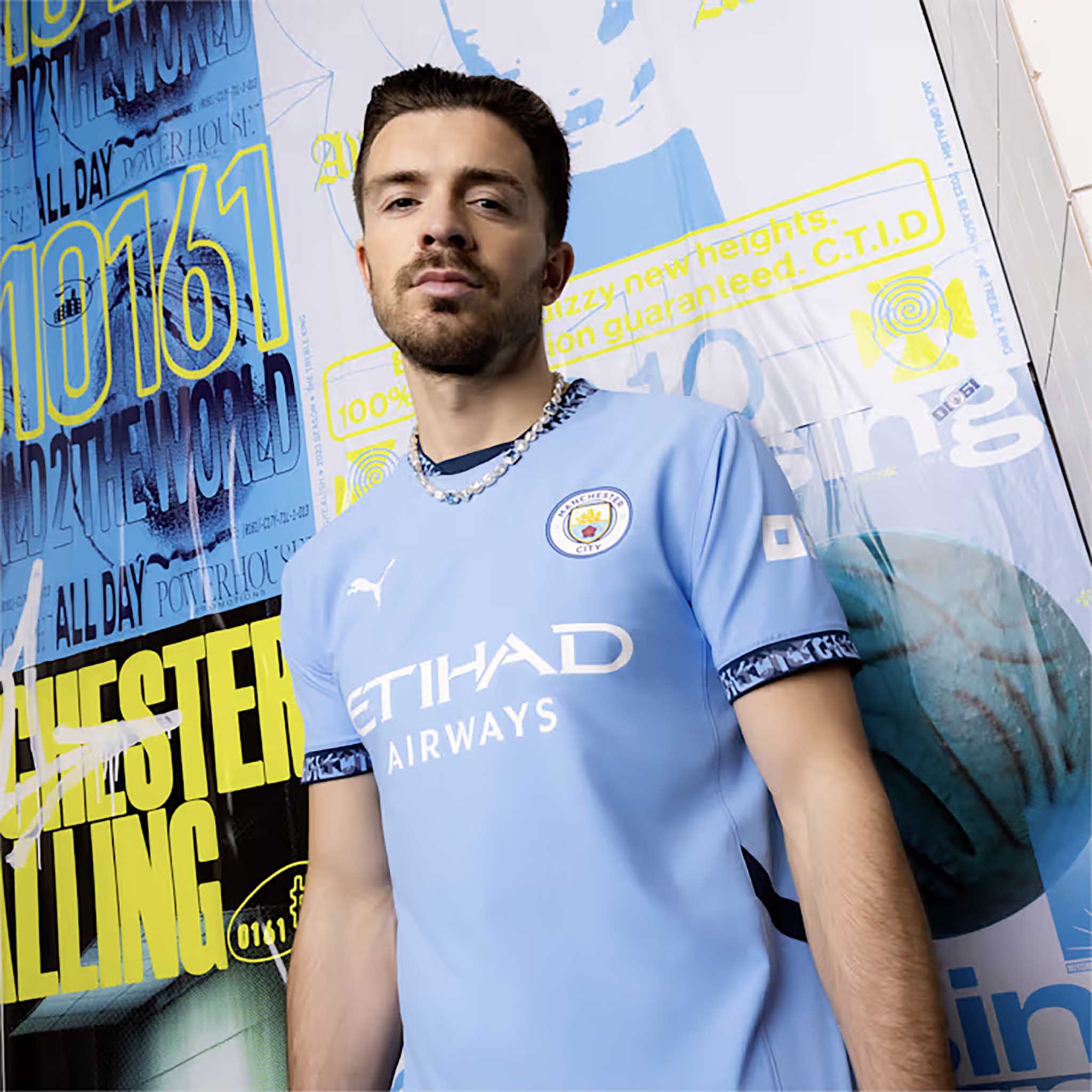 Maillot Manchester City FC Home 24/25 Authentique Puma pour adulte - Image 6