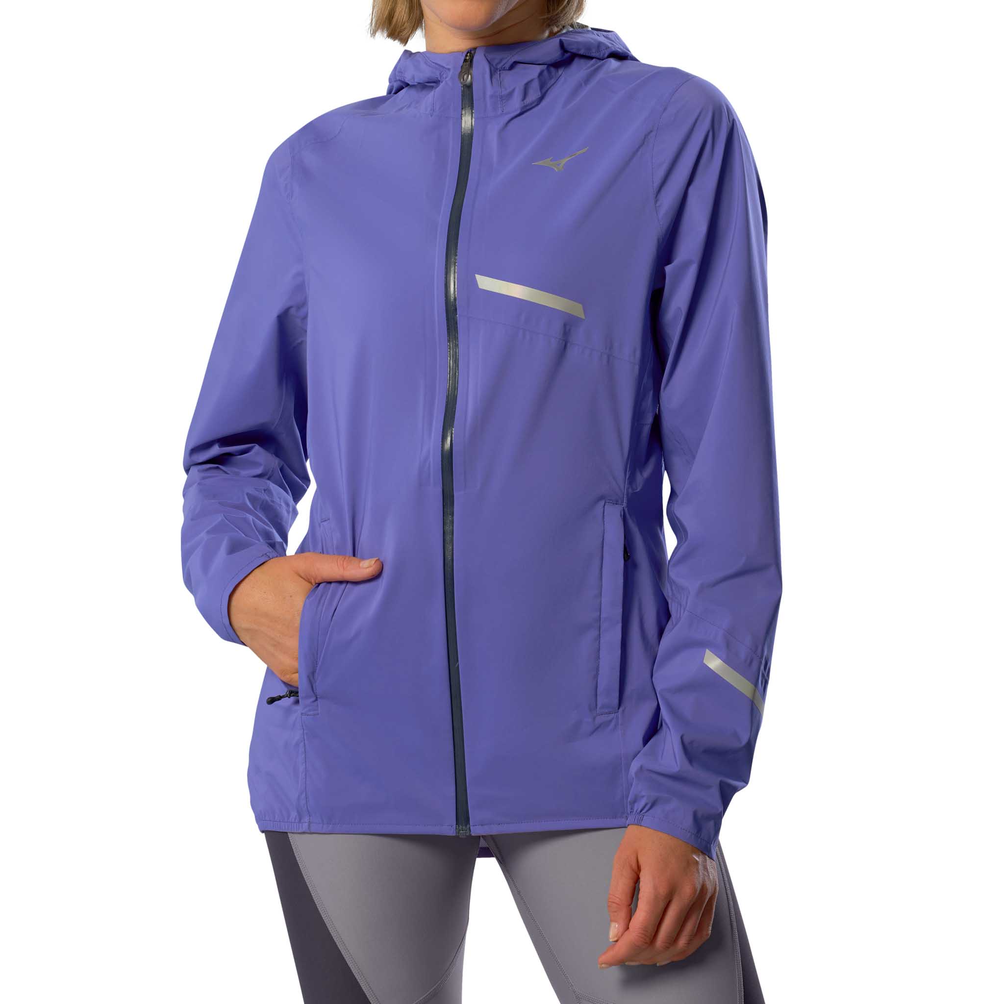 Mizuno 20K ER manteau imperméable de course à pied pour femme - Image 5