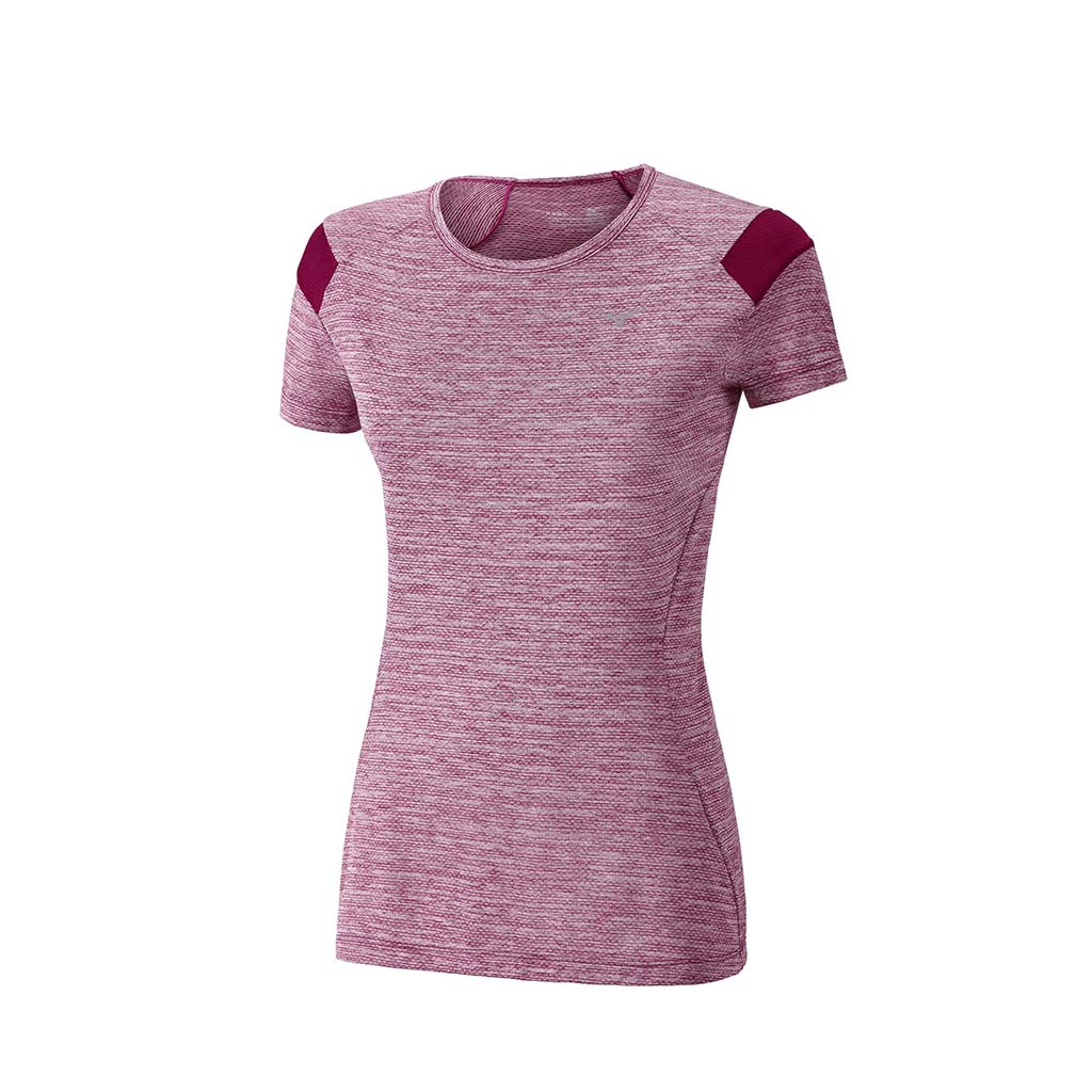 Mizuno Alpha Short Sleeve 2.0 T-shirt manches courtes de course a pied femme - Image 2