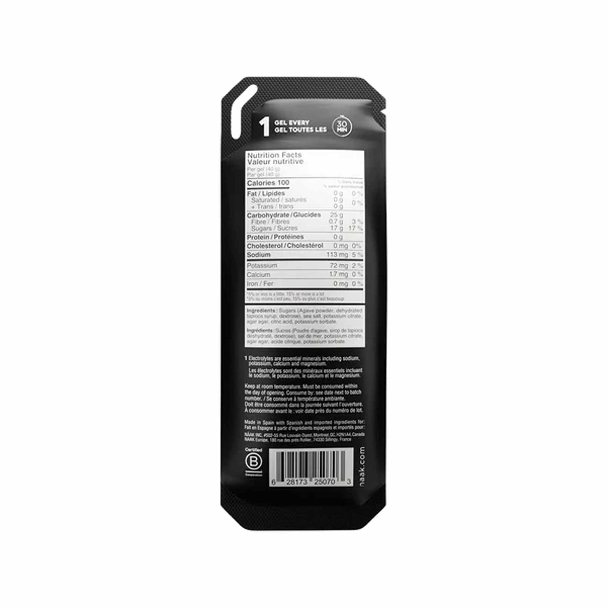 Näak Boost Energy™ gel pour sport d'endurance - 12 gels - Image 2