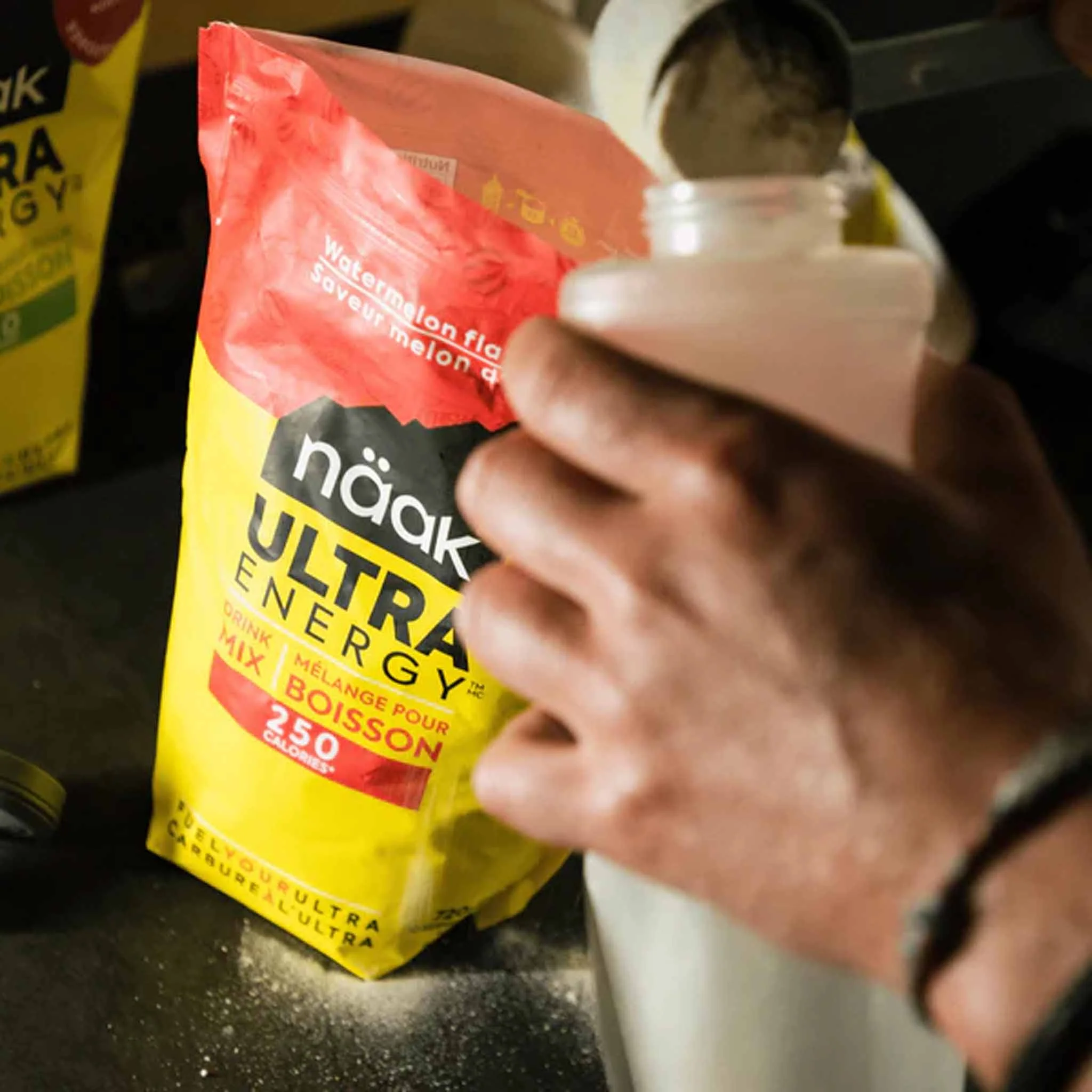 Näak Ultra Energy ™ Drink Mix pour sport d'endurance Melon d'eau - Image 7