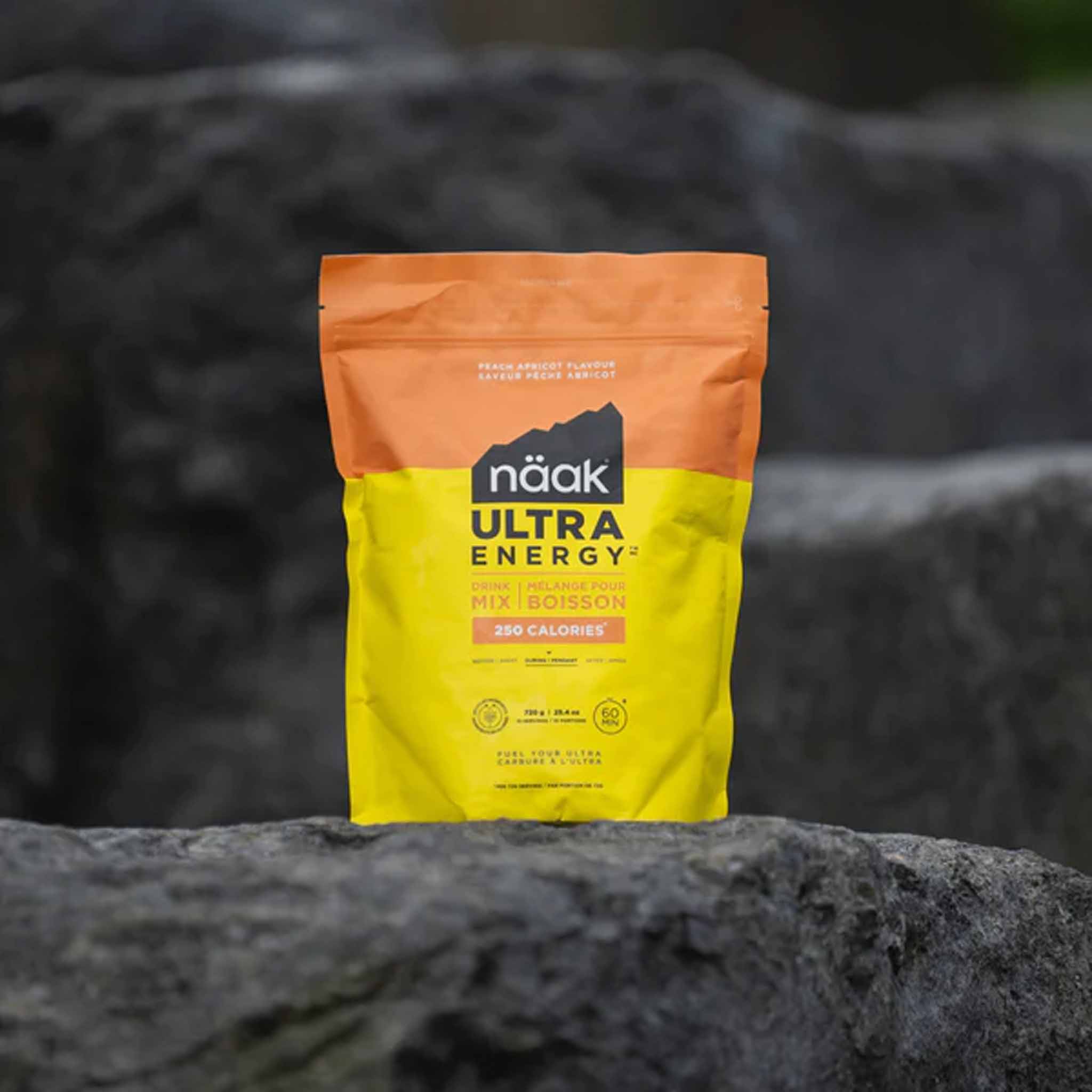 Näak Ultra Energy™ Drink Mix pour sport d'endurance Pêche & Abricot - Image 3