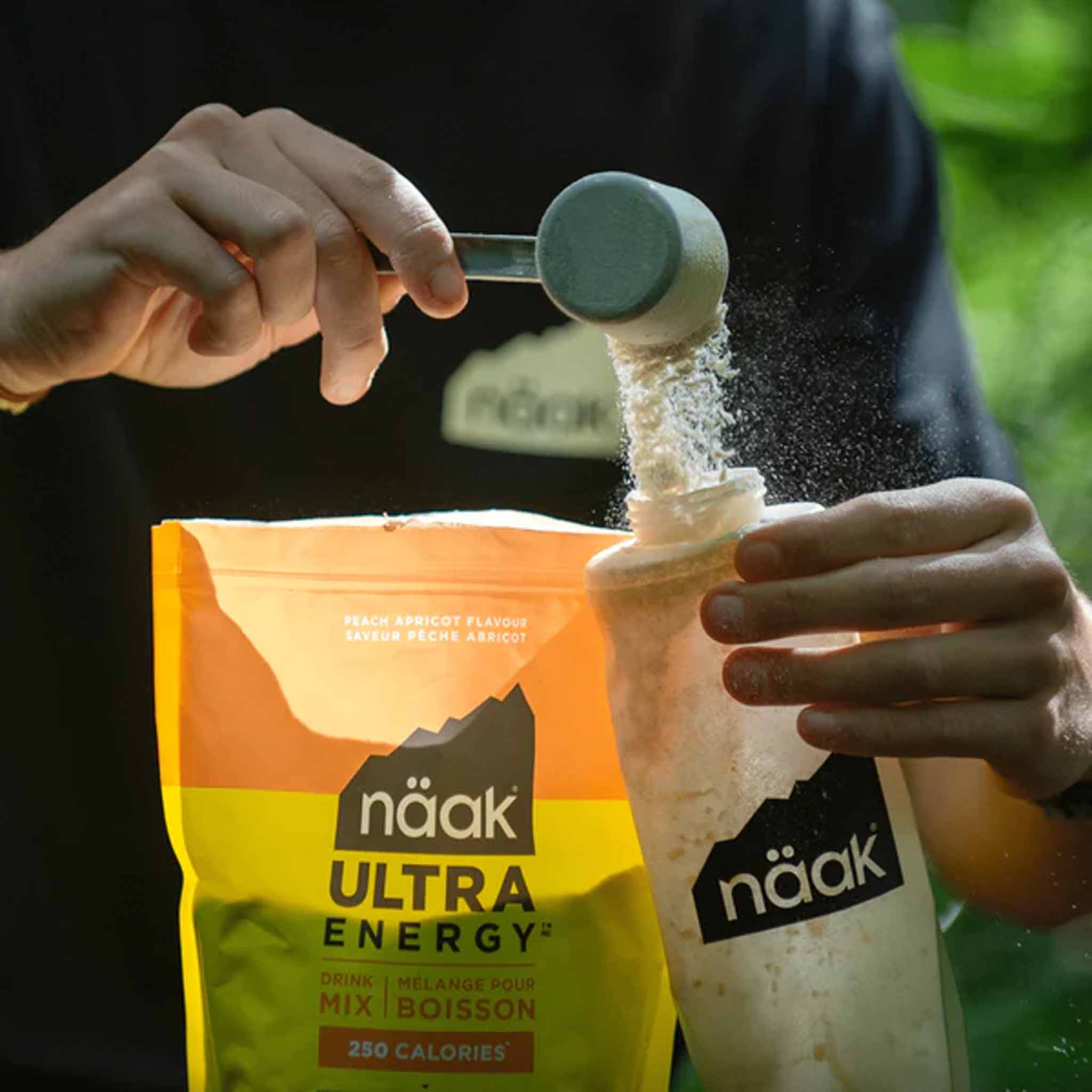 Näak Ultra Energy™ Drink Mix pour sport d'endurance Pêche & Abricot - Image 4