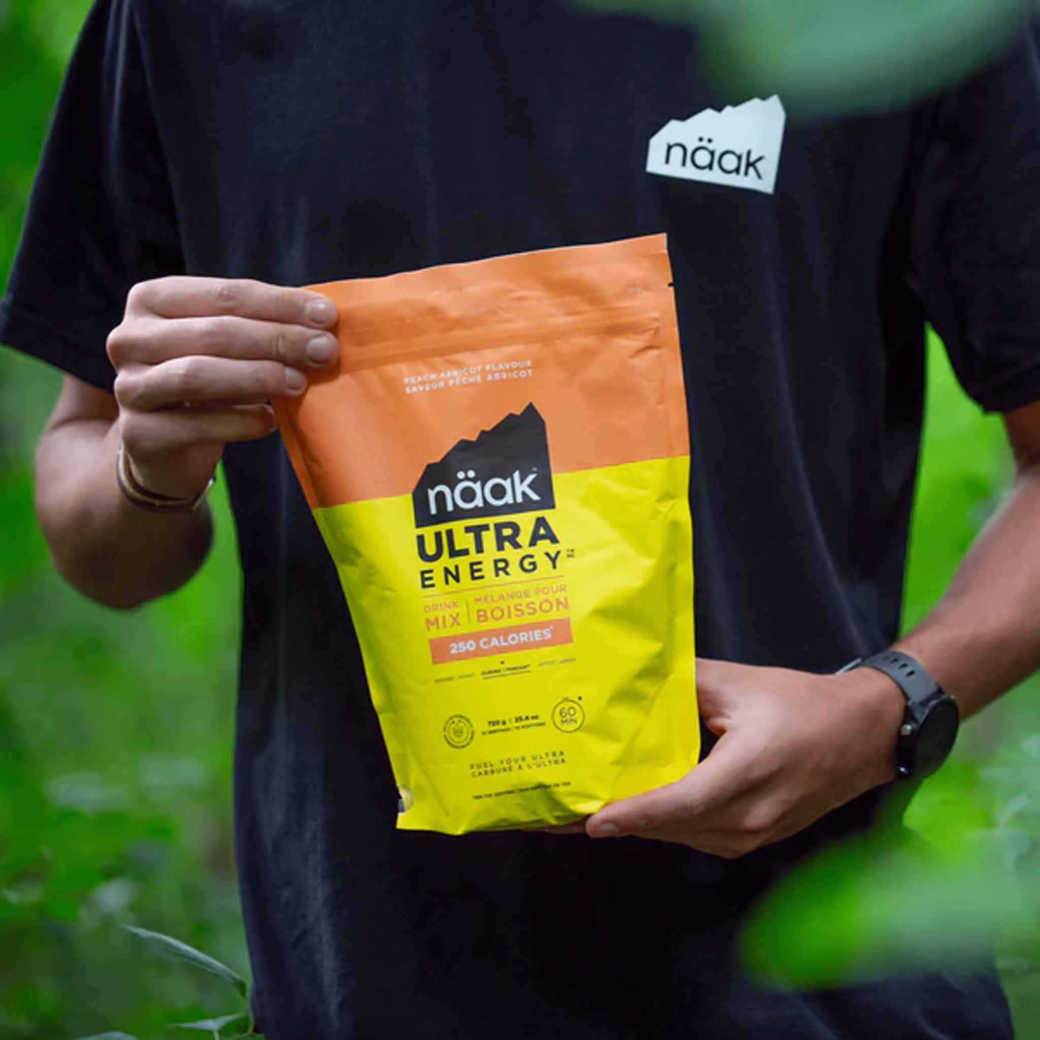 Näak Ultra Energy™ Drink Mix pour sport d'endurance Pêche & Abricot - Image 5