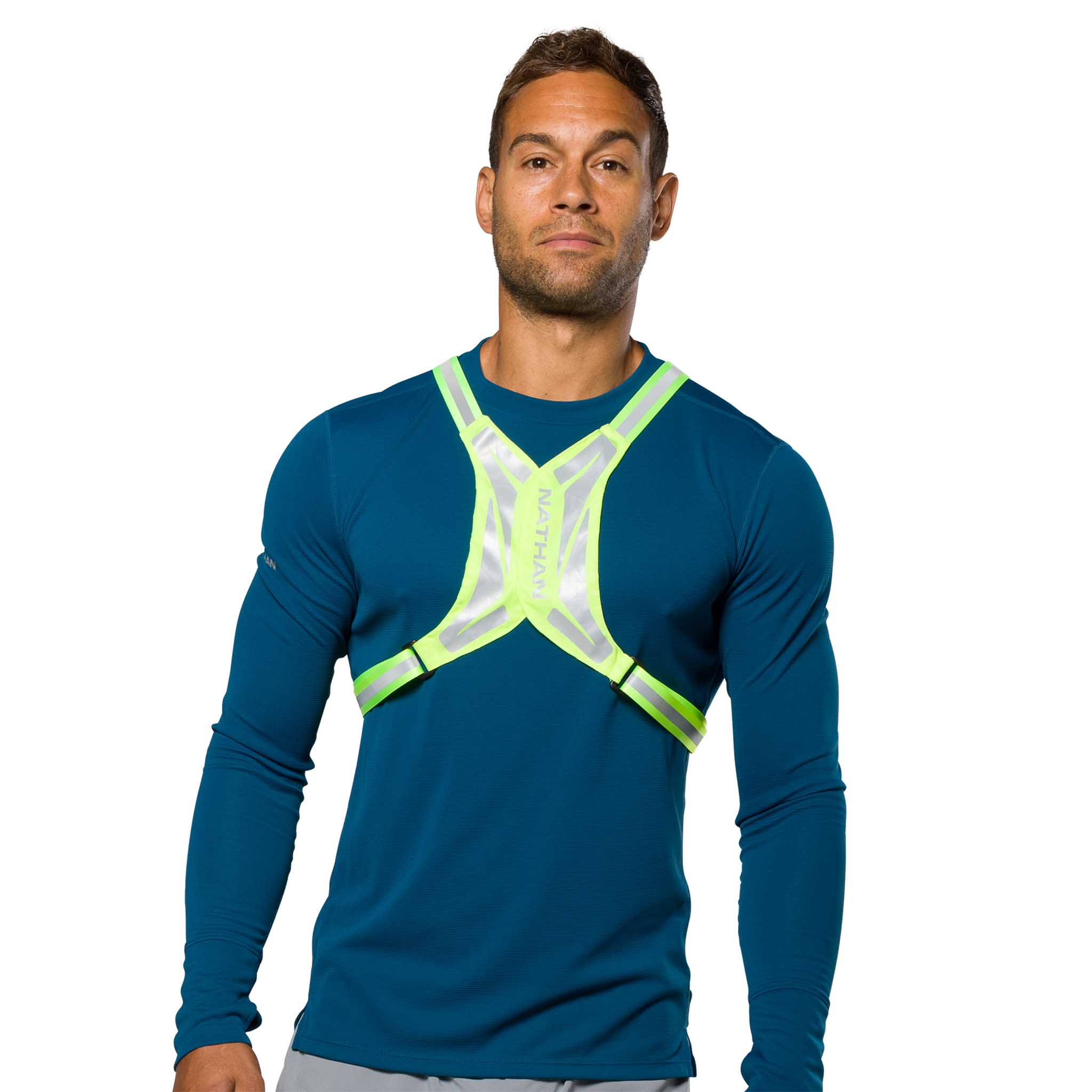 Nathan HyperNight Lite veste de visibilité réfléchissante de course à pied - Image 2
