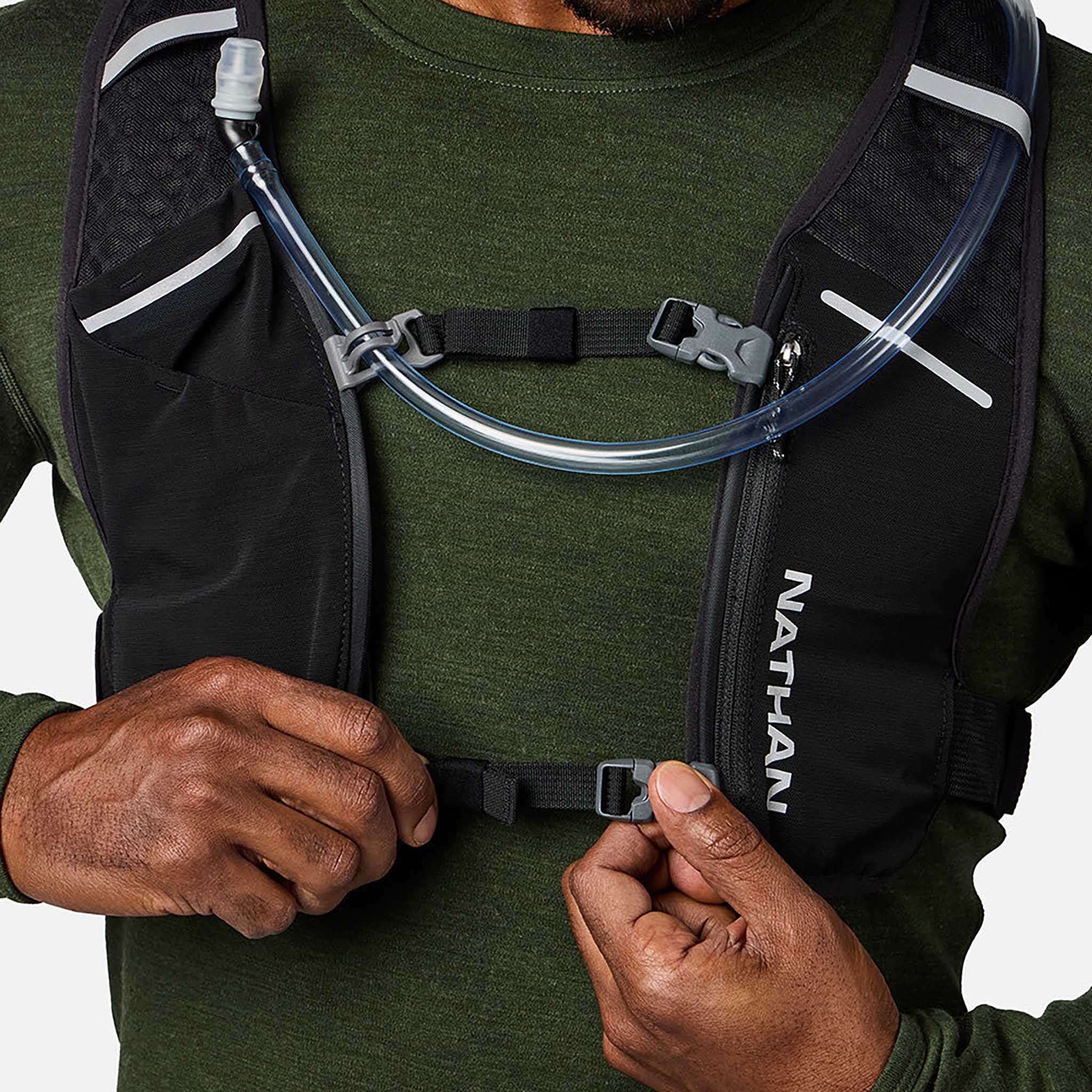 Nathan HyperNight Quick Start 3.0 4L veste d'hydratation de course à pied - Image 10