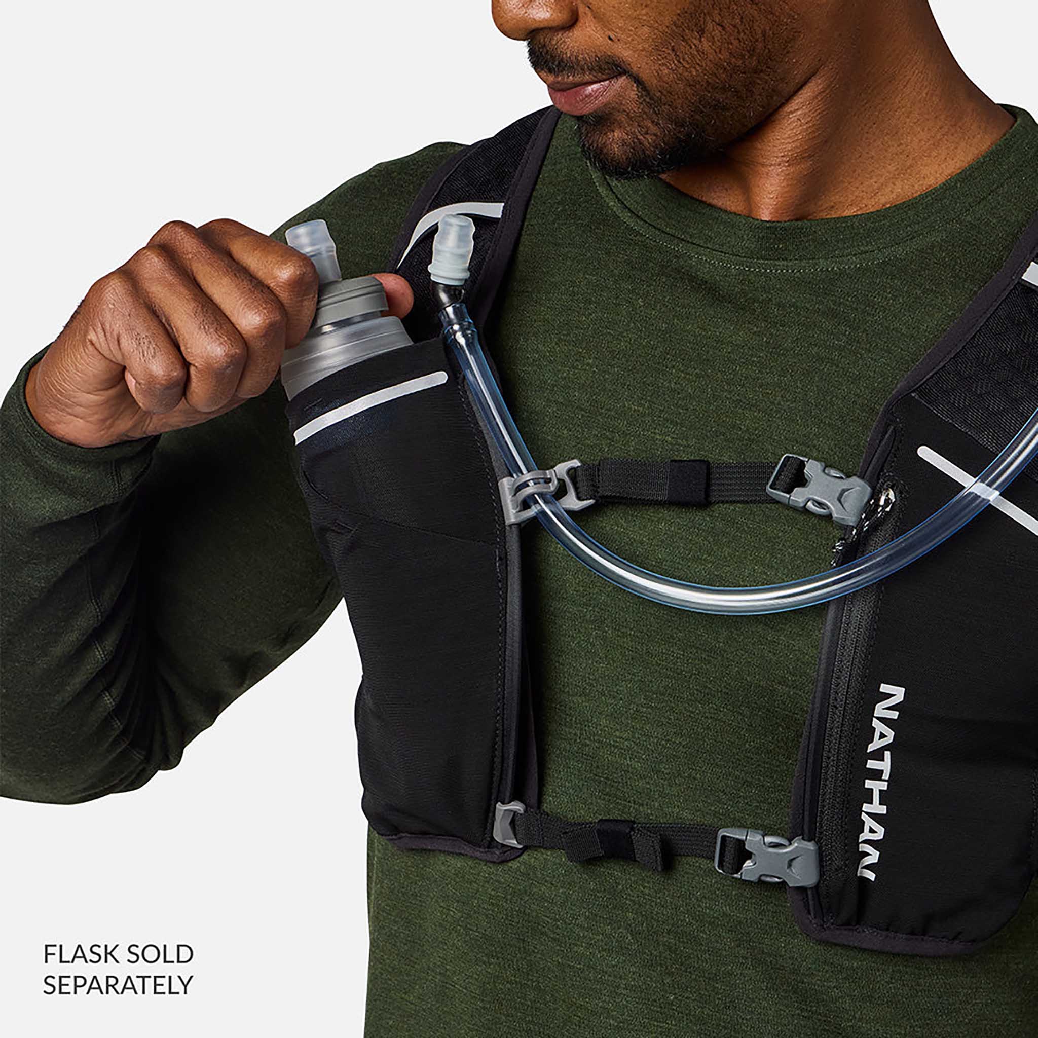 Nathan HyperNight Quick Start 3.0 4L veste d'hydratation de course à pied - Image 12