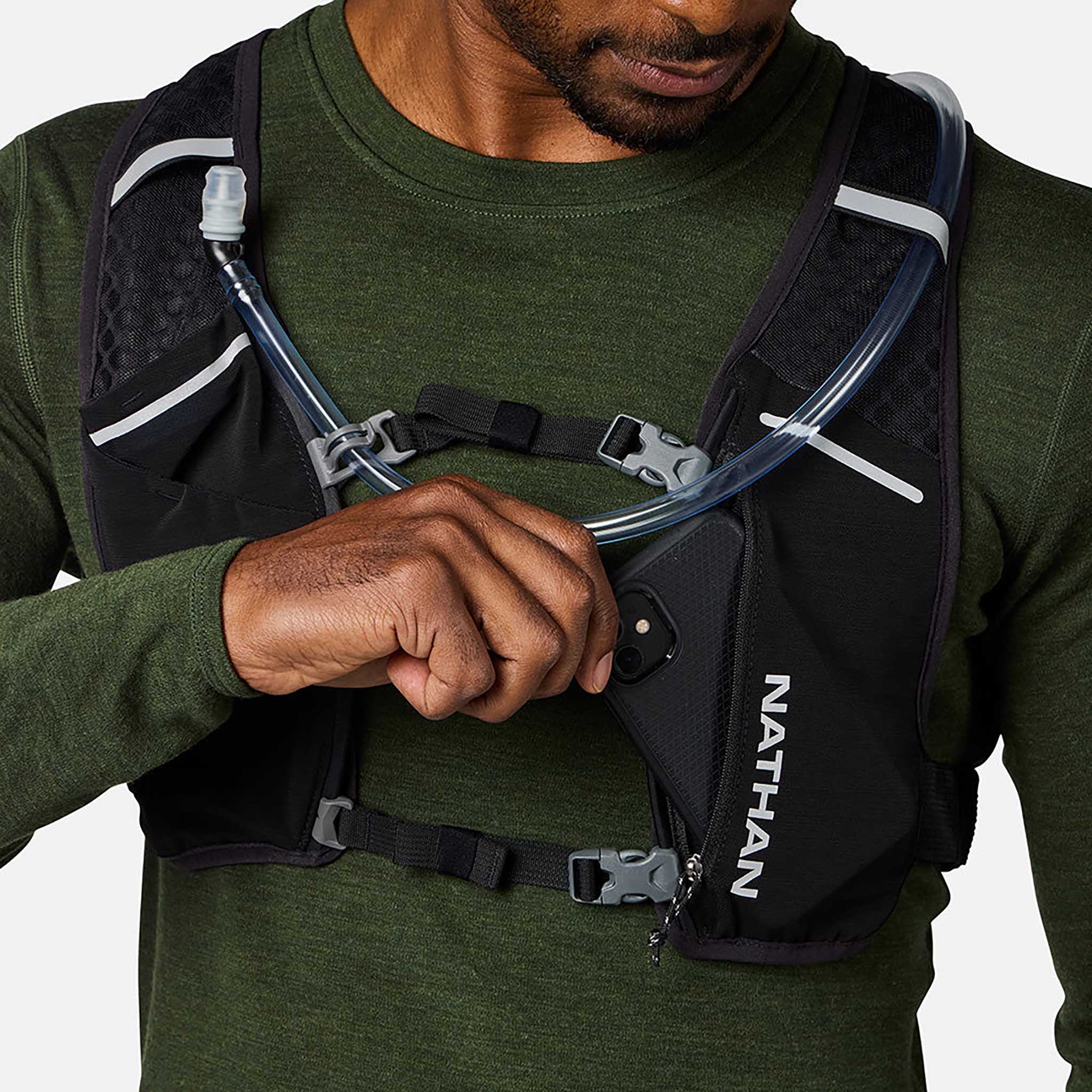 Nathan HyperNight Quick Start 3.0 4L veste d'hydratation de course à pied - Image 9