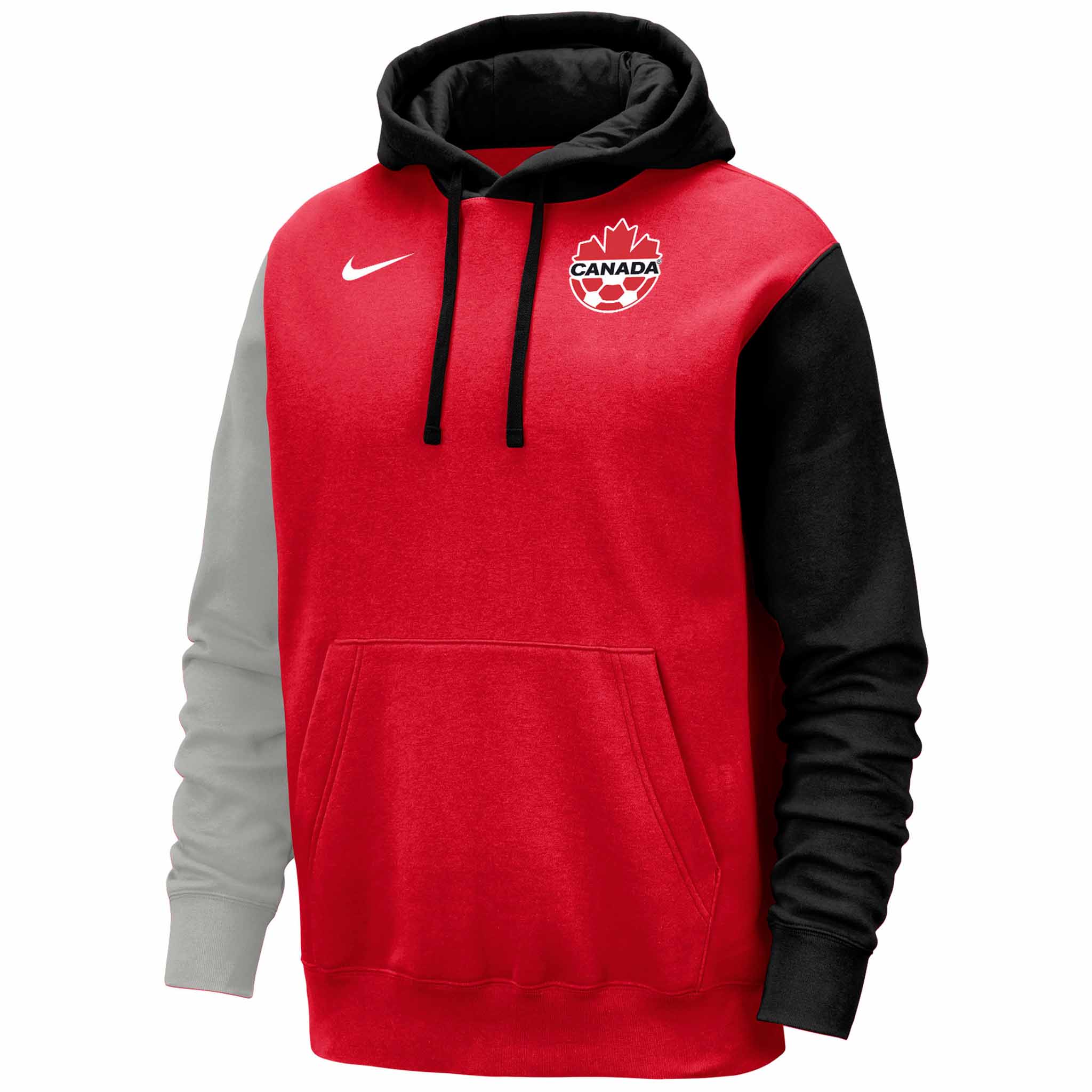 Nike Canada Soccer Colorblock Club Fleece hoodie de l'équipe nationale pour enfant