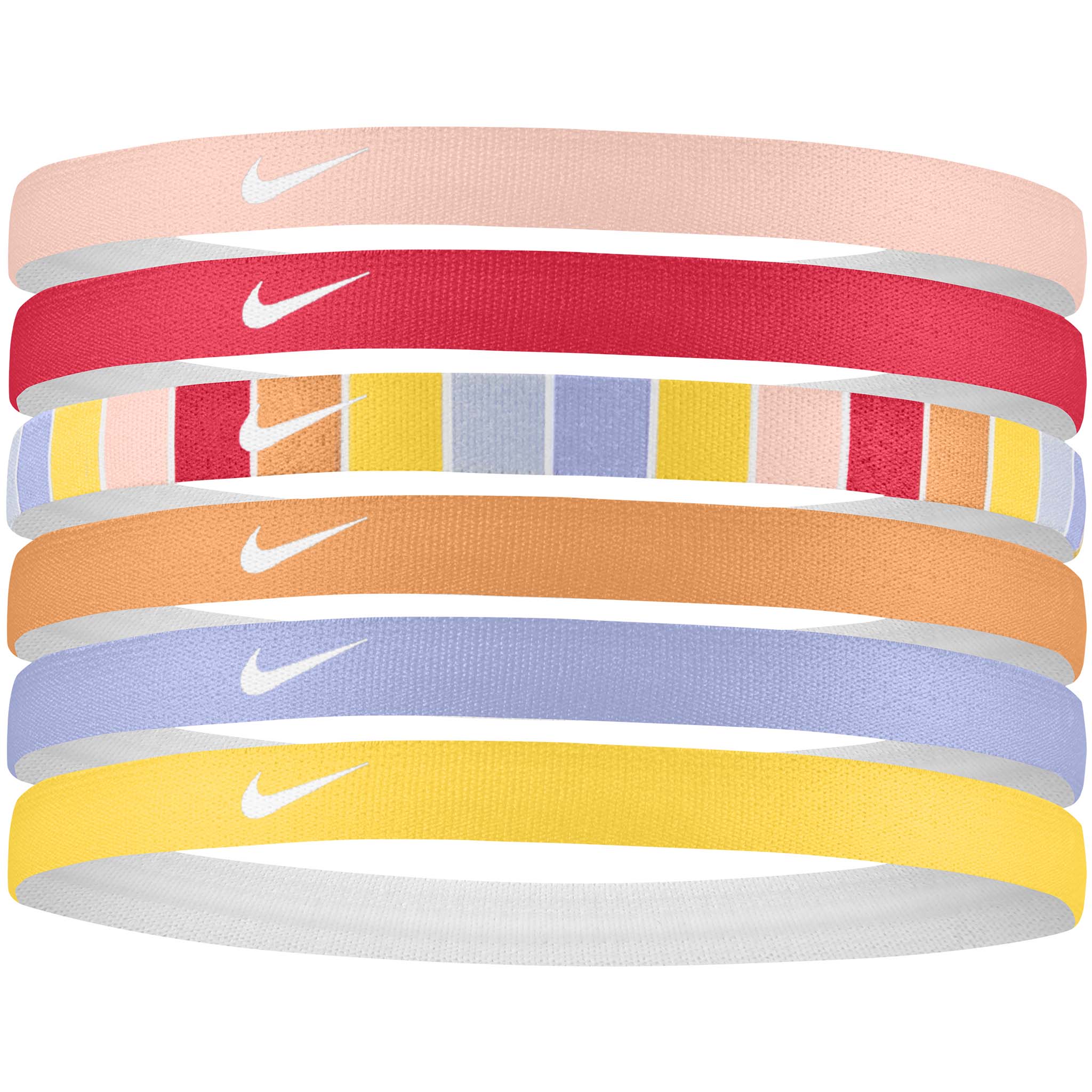 Nike printed 6pk bandeaux sport assortis pour cheveux - Image 5
