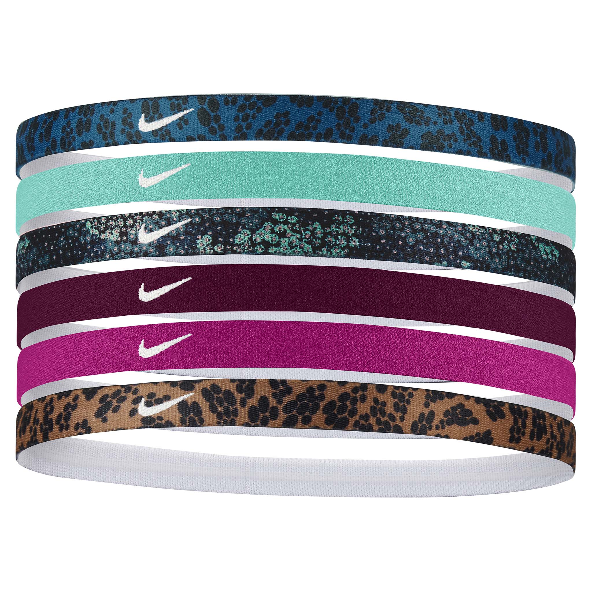 Nike printed 6pk bandeaux sport assortis pour cheveux - Image 8