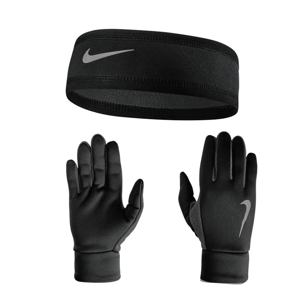 Nike Serre-Tête et Gants isothermes de course a pied femme
