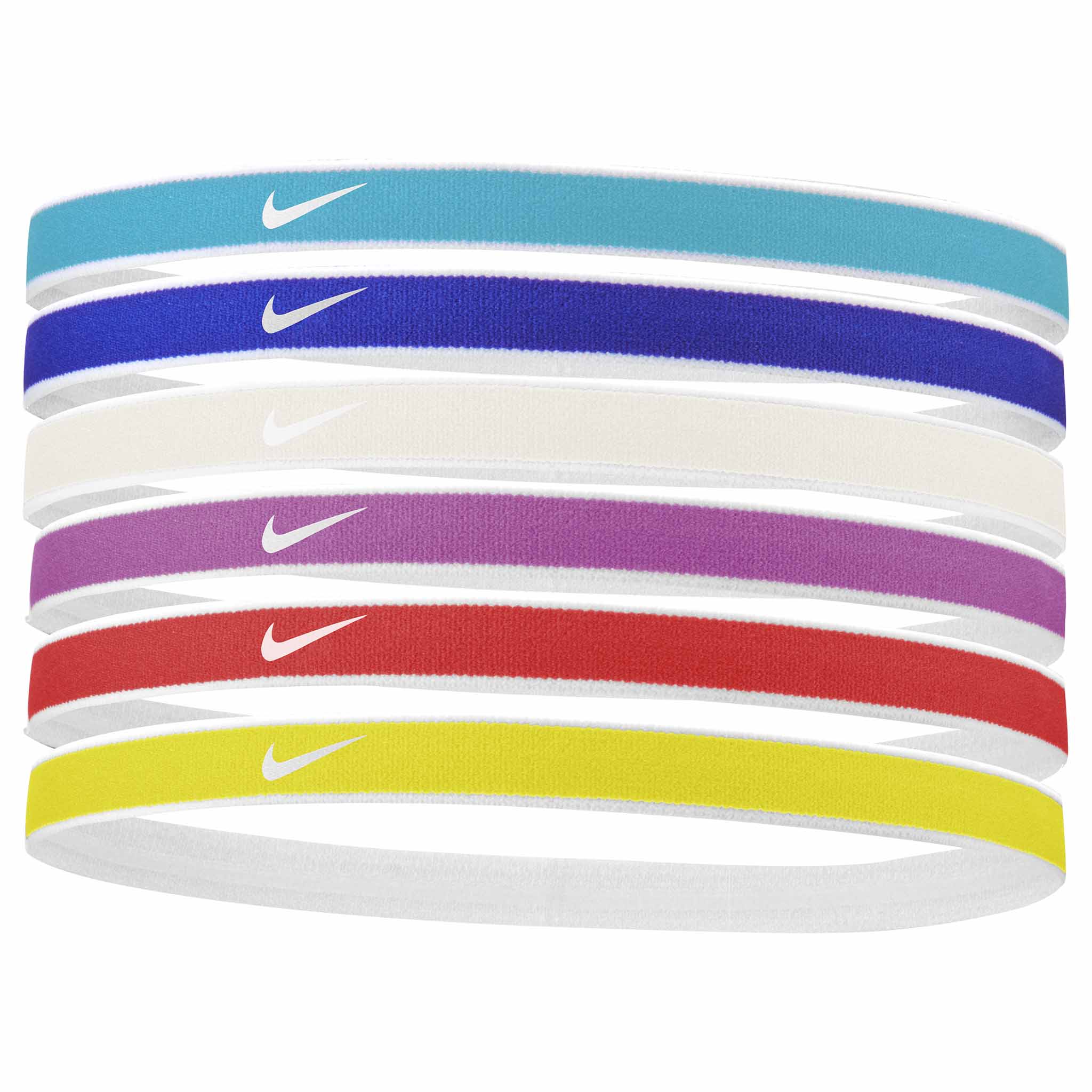 Nike Tipped Swoosh 6pk 2.0 bandeaux sport pour cheveux - Image 3