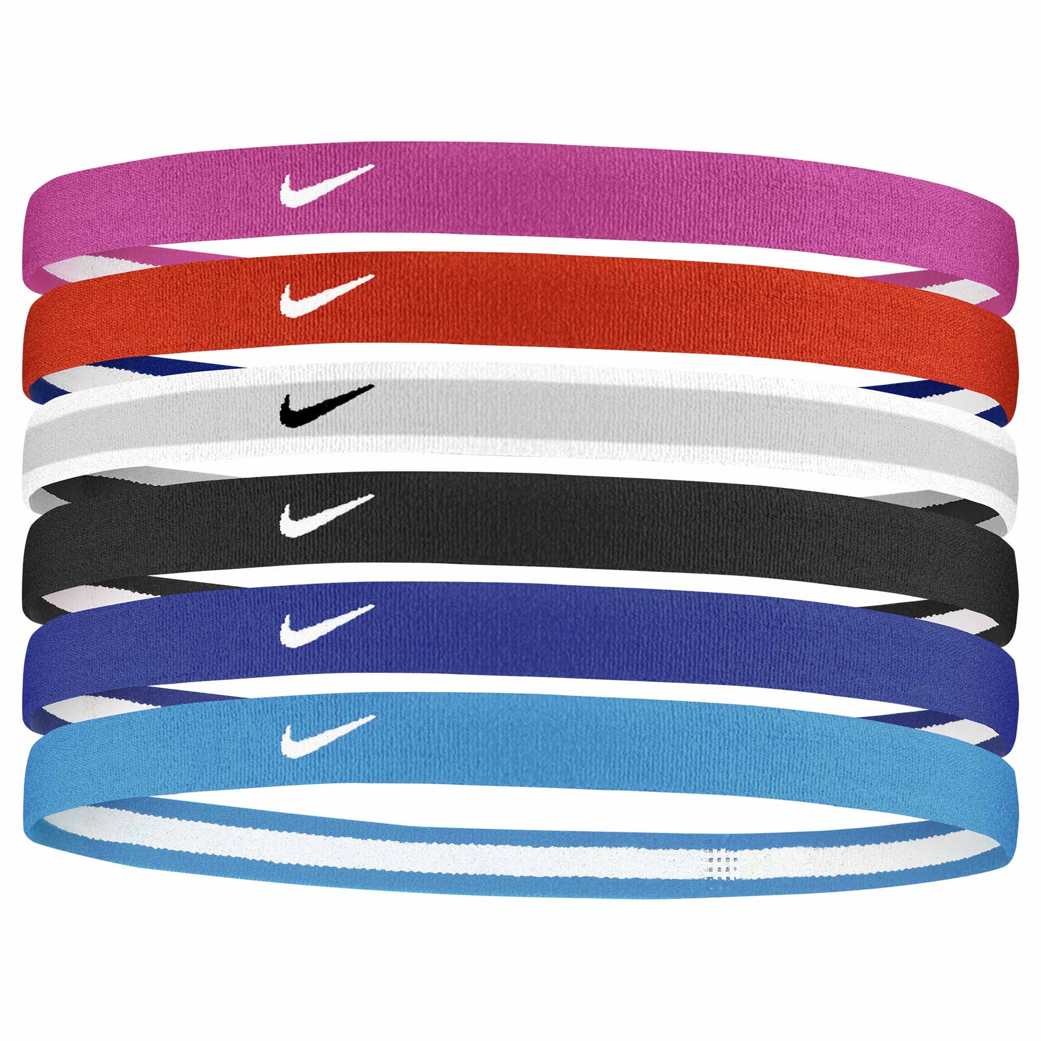 Nike Youth Swoosh Headbands 6pk bandeaux sport pour cheveux pour enfant - Image 7