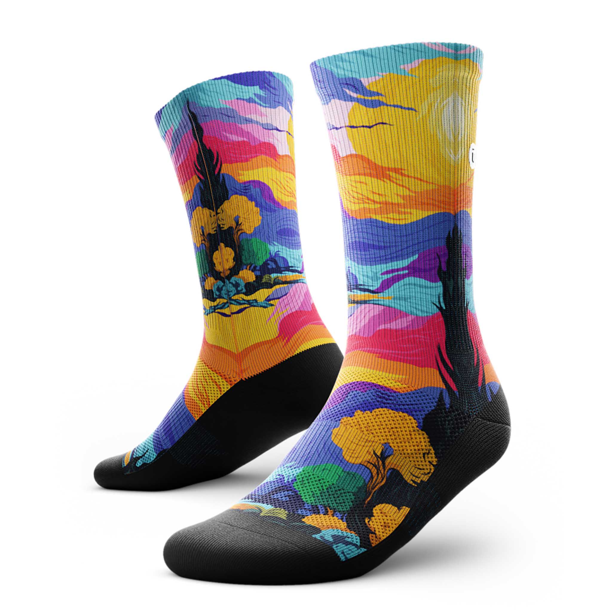 Outway Dreamscape Crew Chaussette de course à pied unisexe