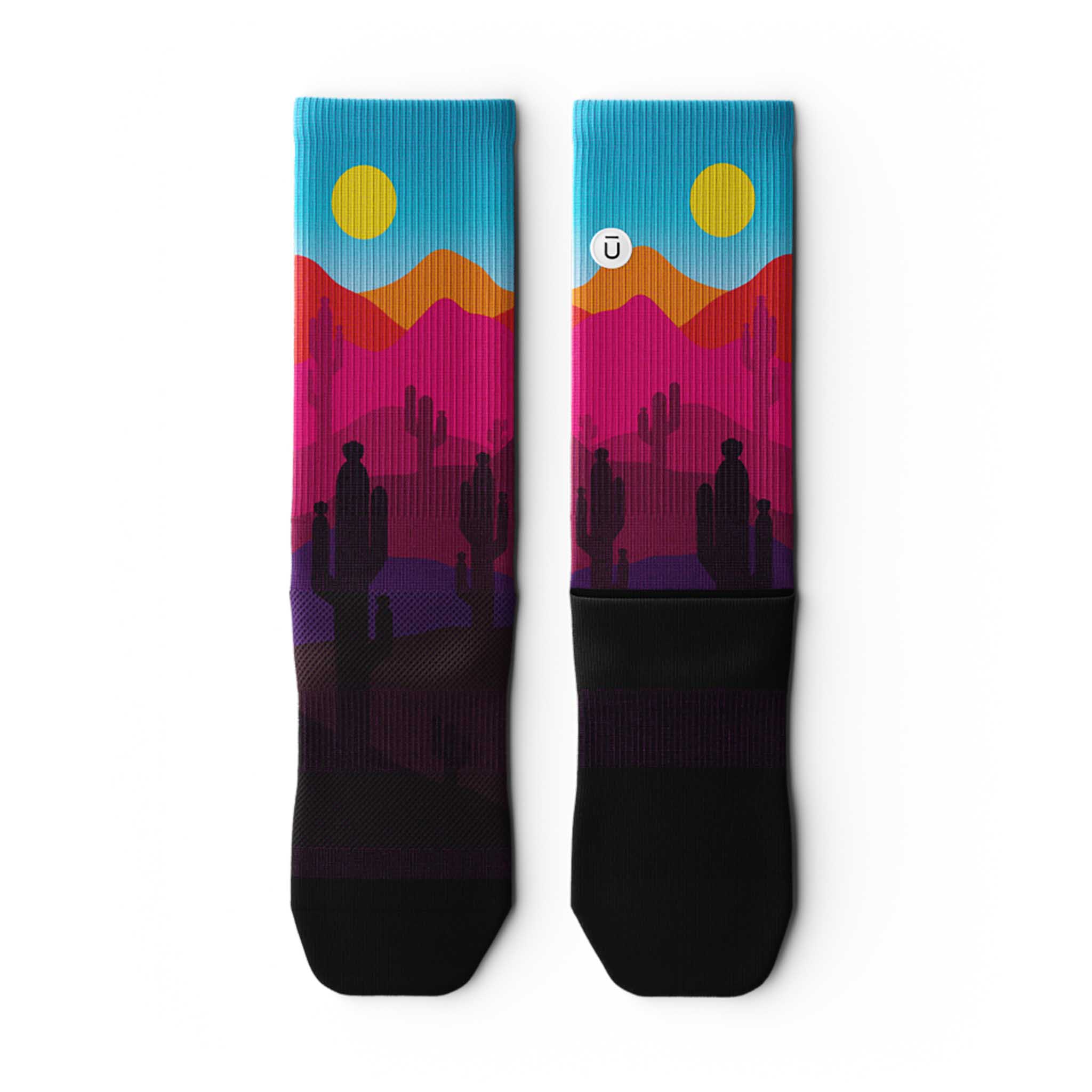 Outway Dune Crew Chaussette de course à pied unisexe - Image 2