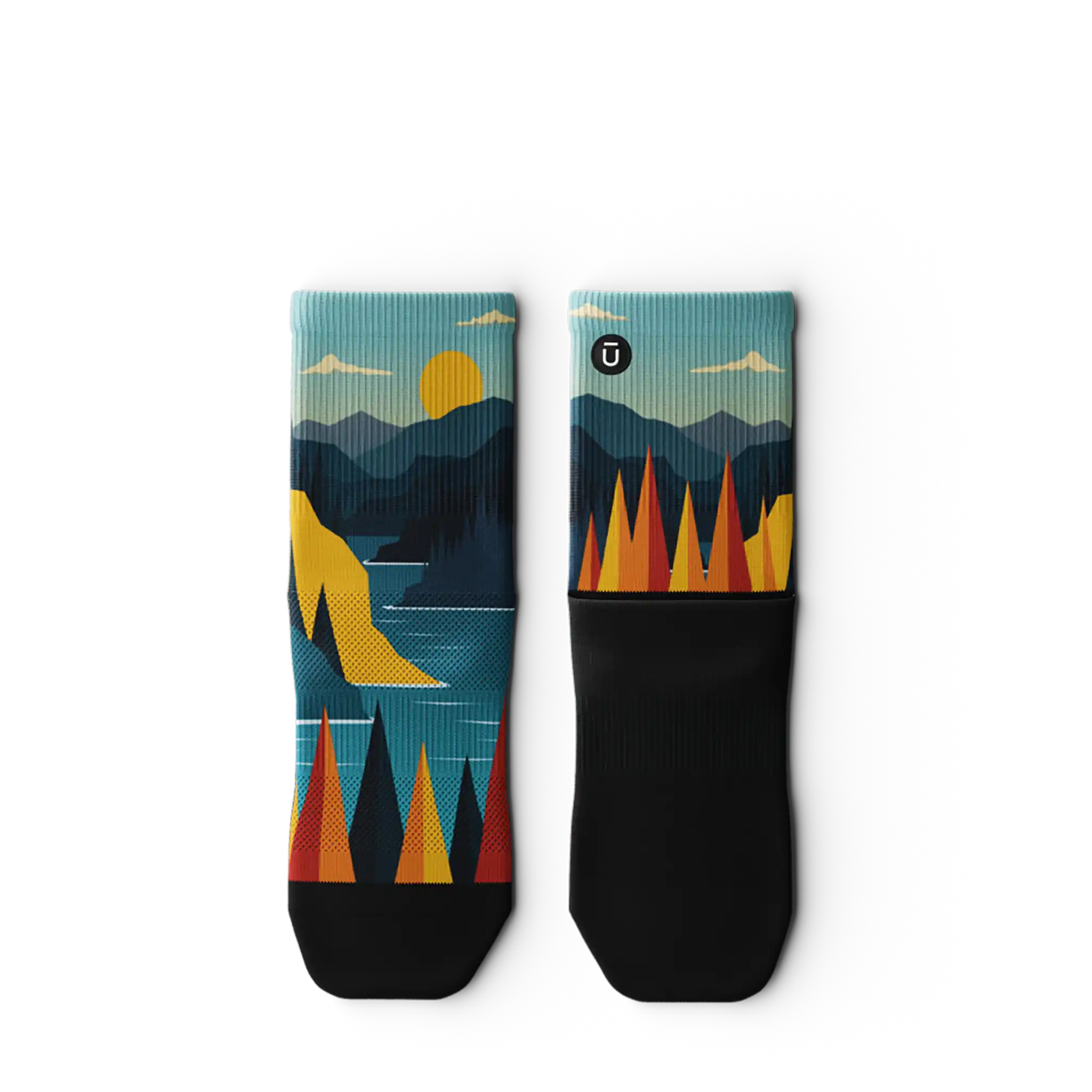 Outway Everflow Quarter Chaussette de course à pied unisexe - Image 2