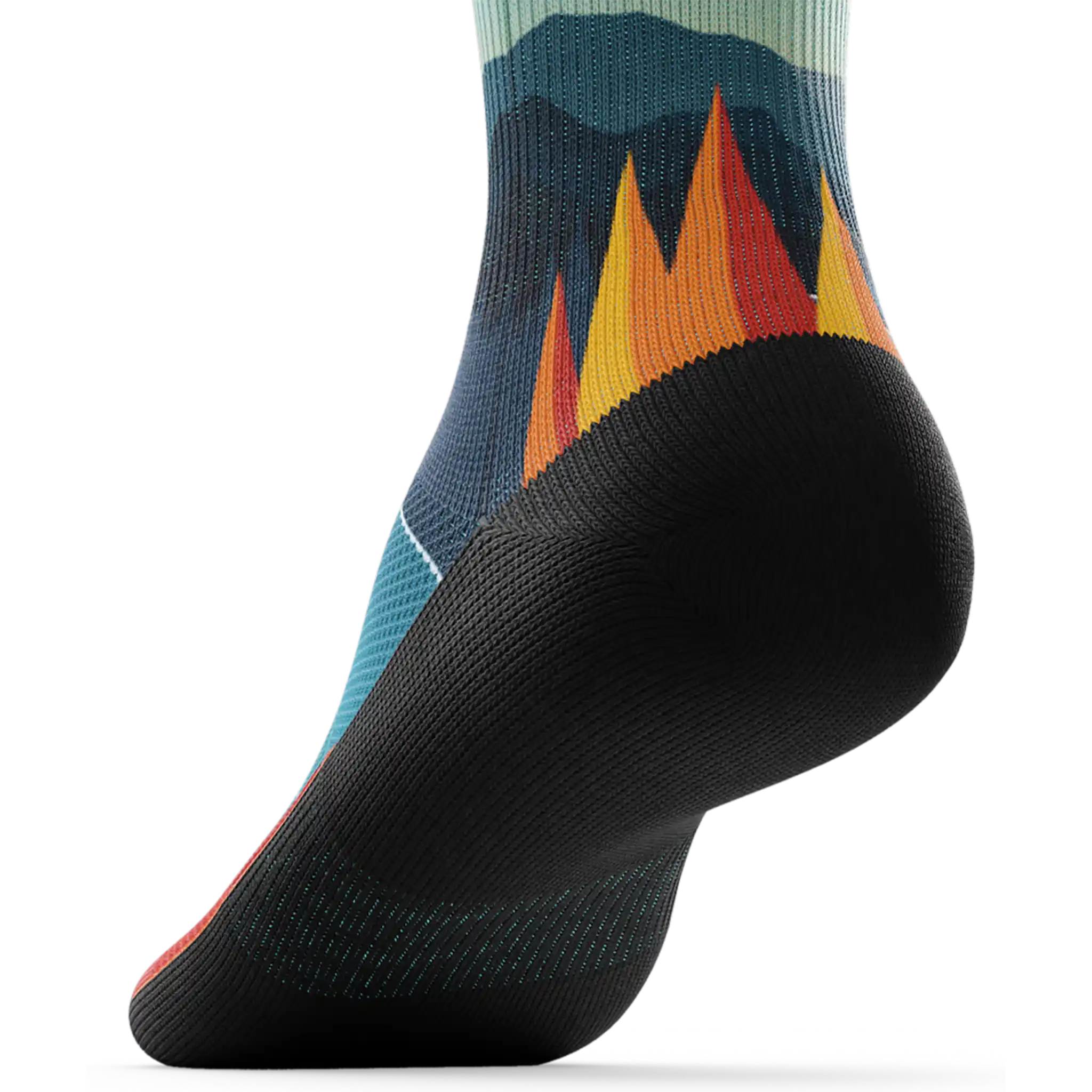 Outway Everflow Quarter Chaussette de course à pied unisexe - Image 3
