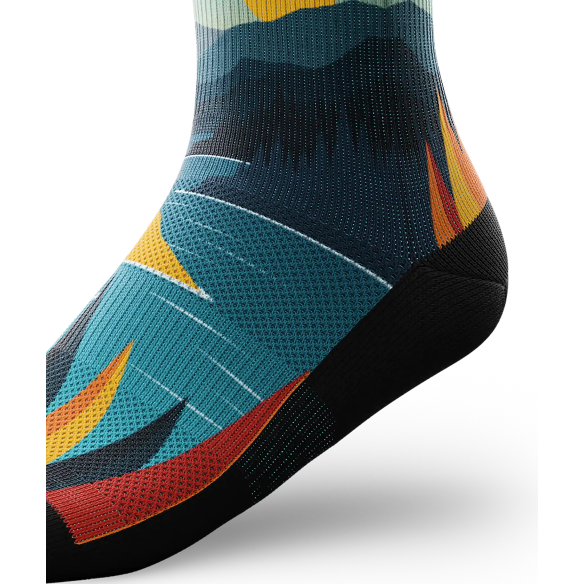 Outway Everflow Quarter Chaussette de course à pied unisexe - Image 5