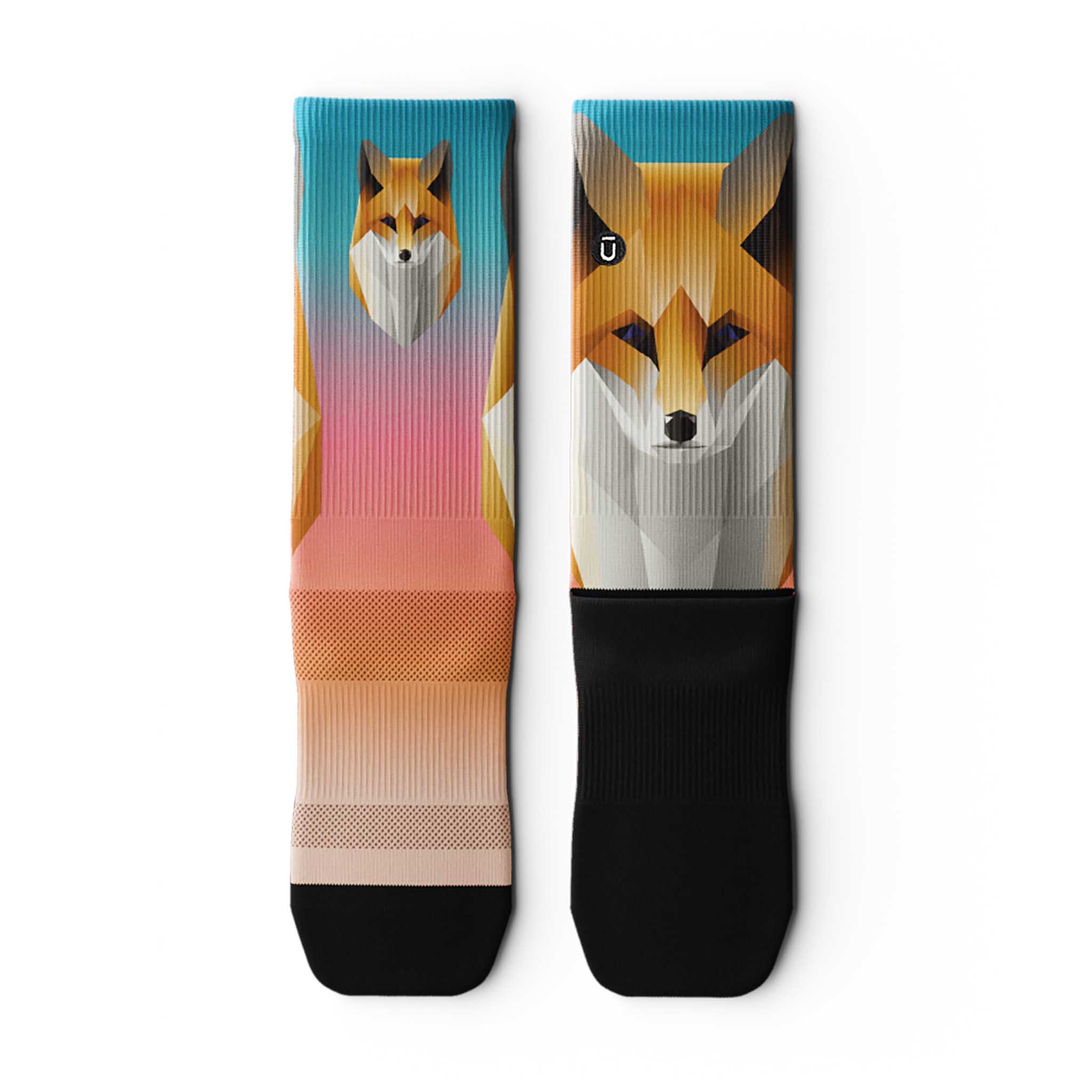 Outway Foxy Crew Chaussette de course à pied unisexe - Image 2