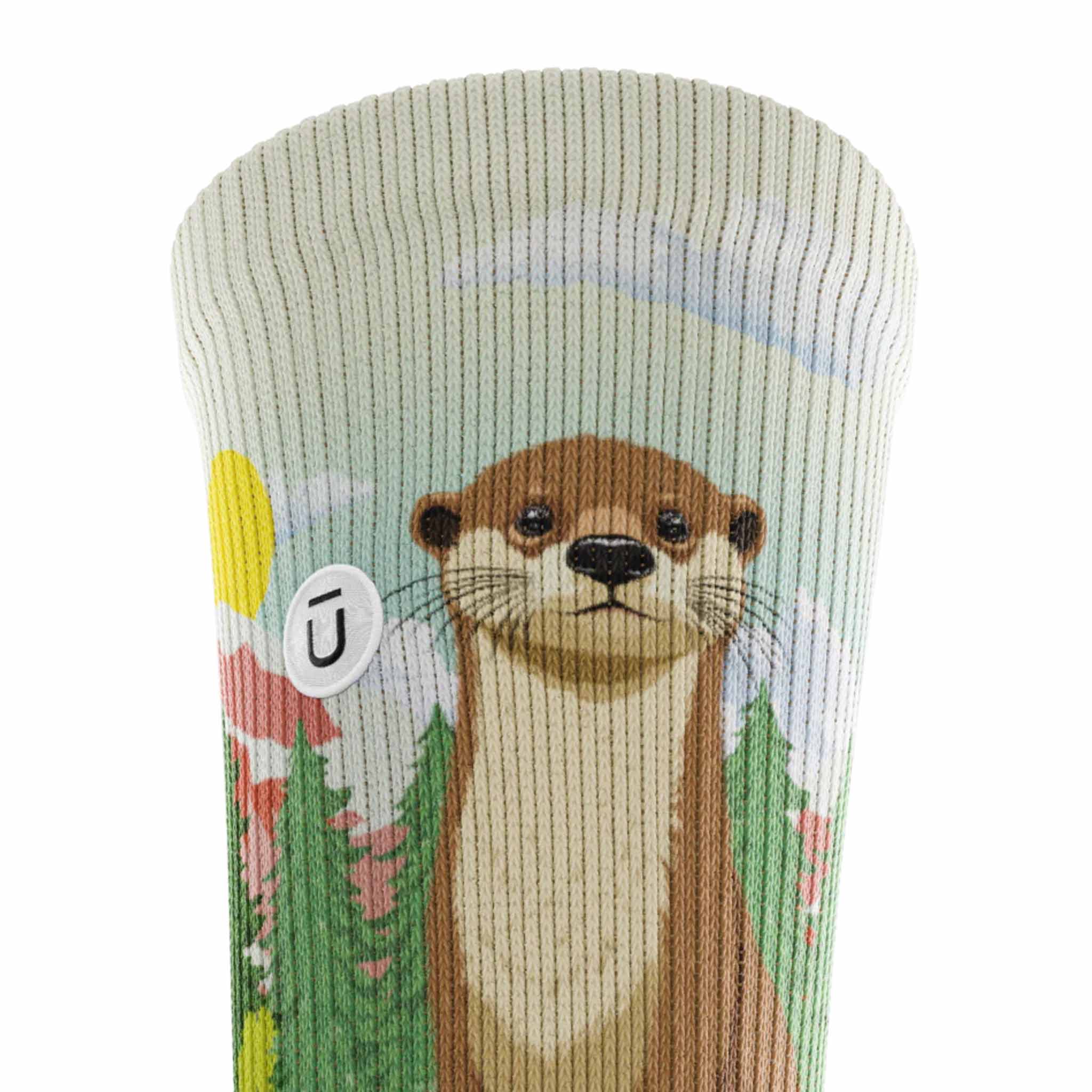 Outway Otter Crew Chaussette de course à pied unisexe - Image 6
