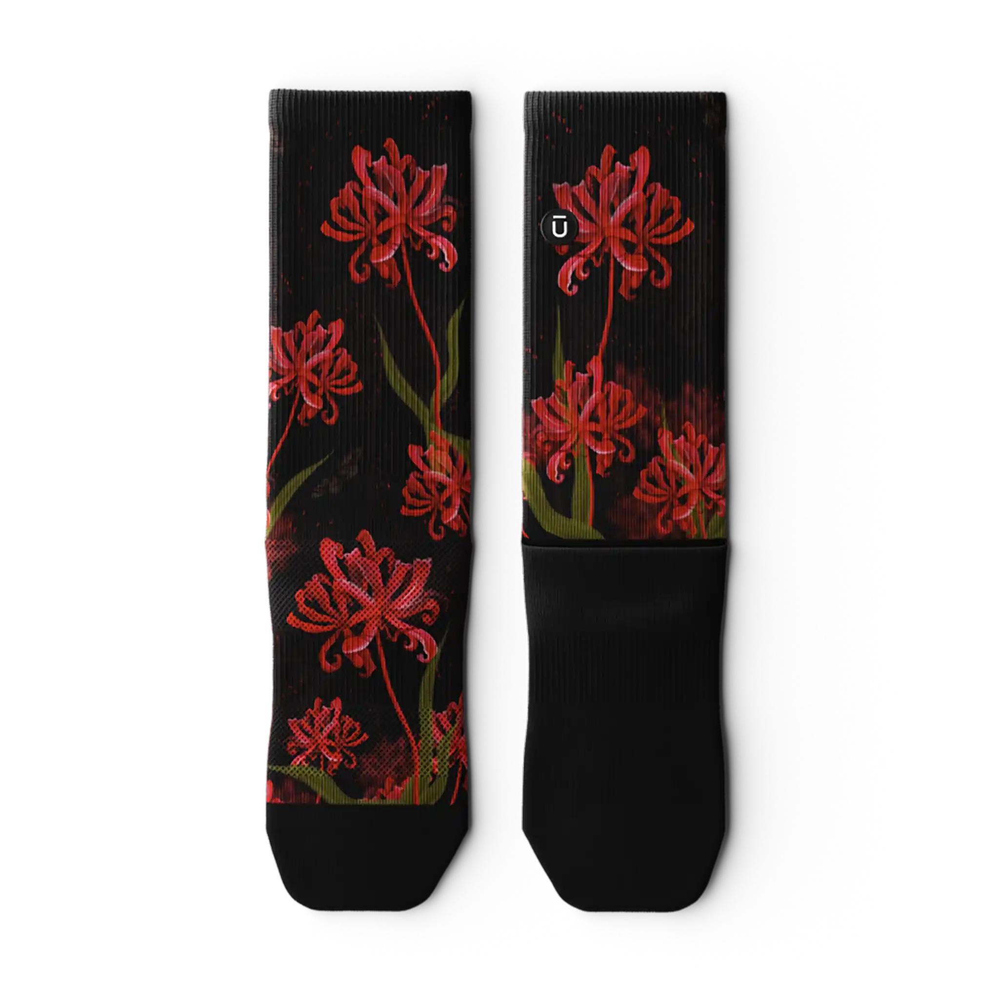 Outway Spider Lily Crew chaussette de course à pied unisexe - Image 2