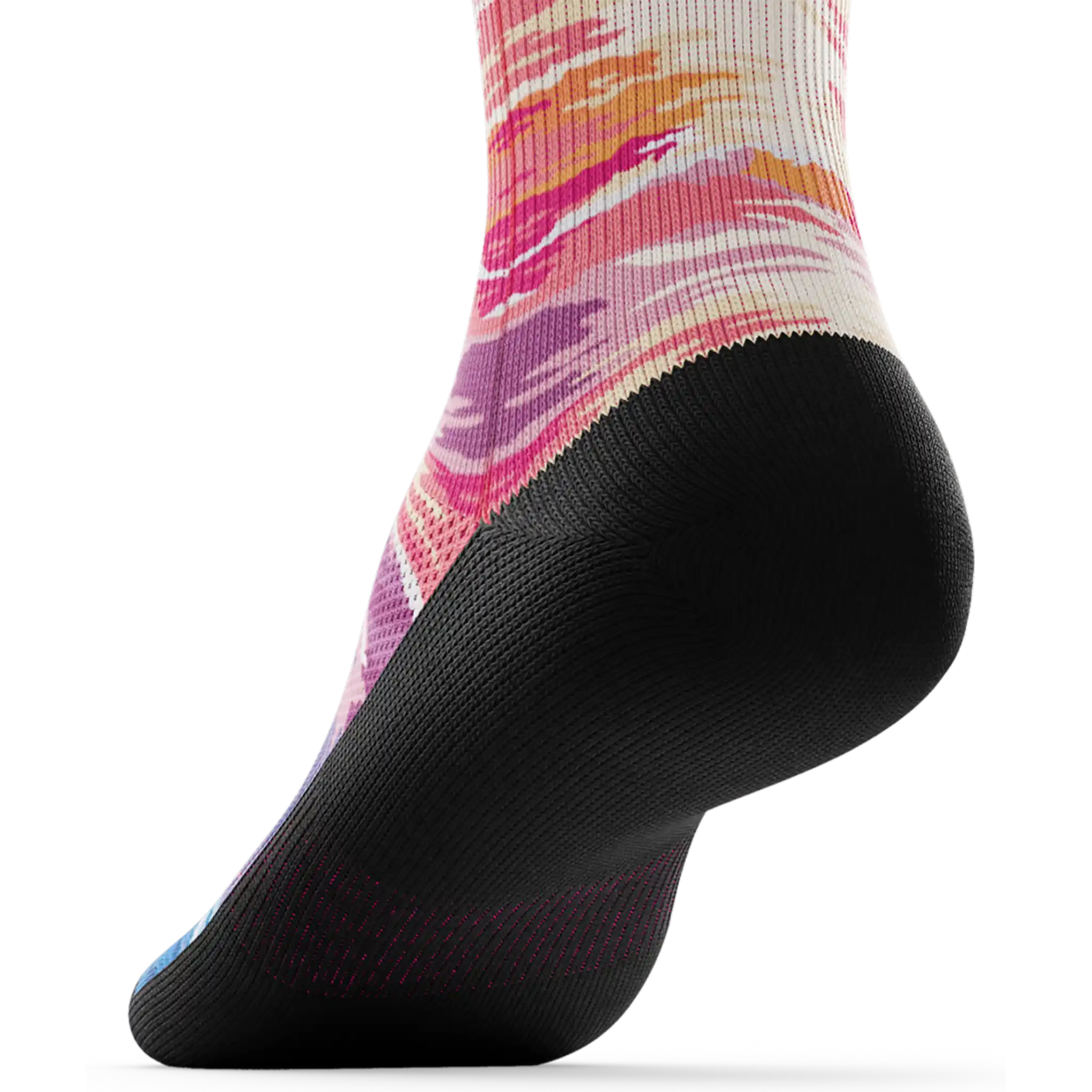 Outway Sunkissed Waves Crew Chaussette de course à pied unisexe - Image 3