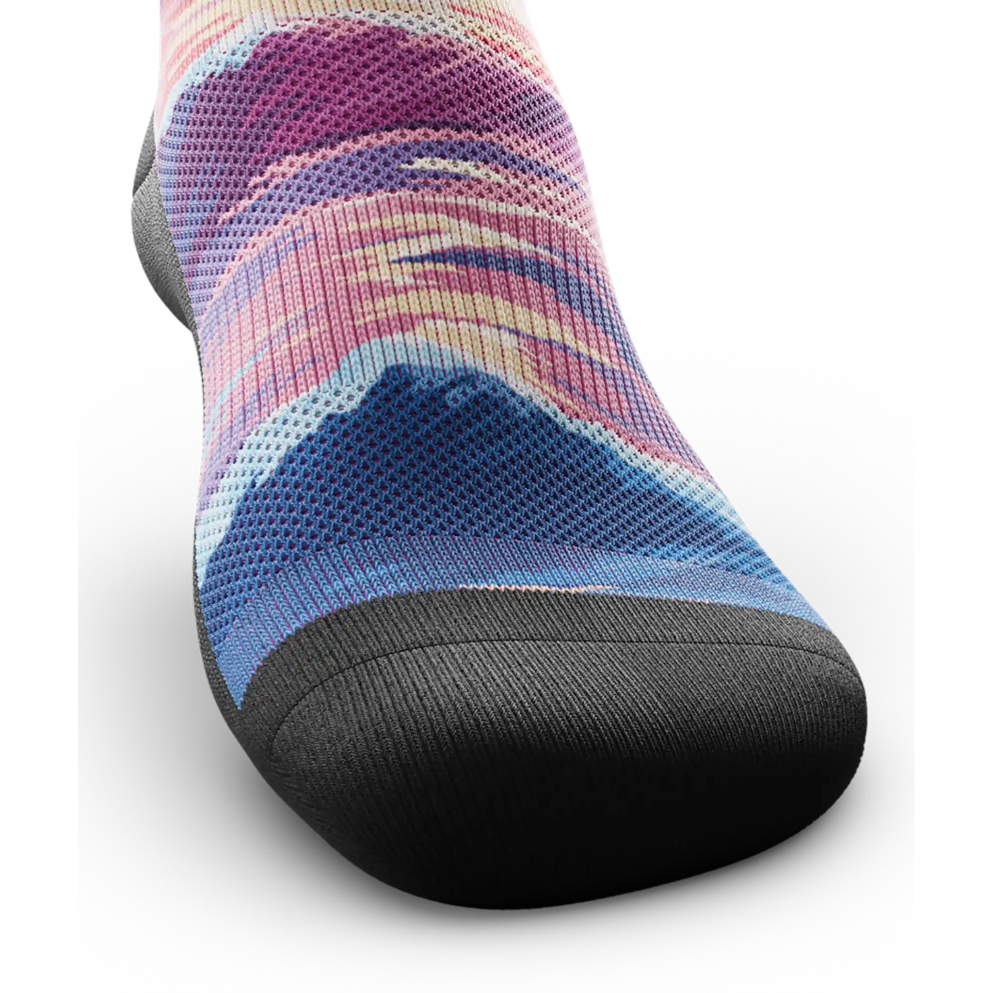 Outway Sunkissed Waves Crew Chaussette de course à pied unisexe - Image 4