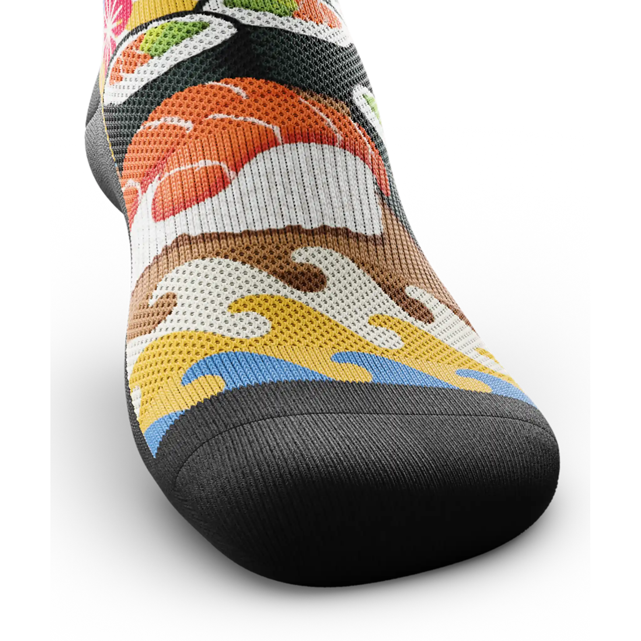 Outway Sushi Purrfection Crew Chaussette de course à pied unisexe - Image 4