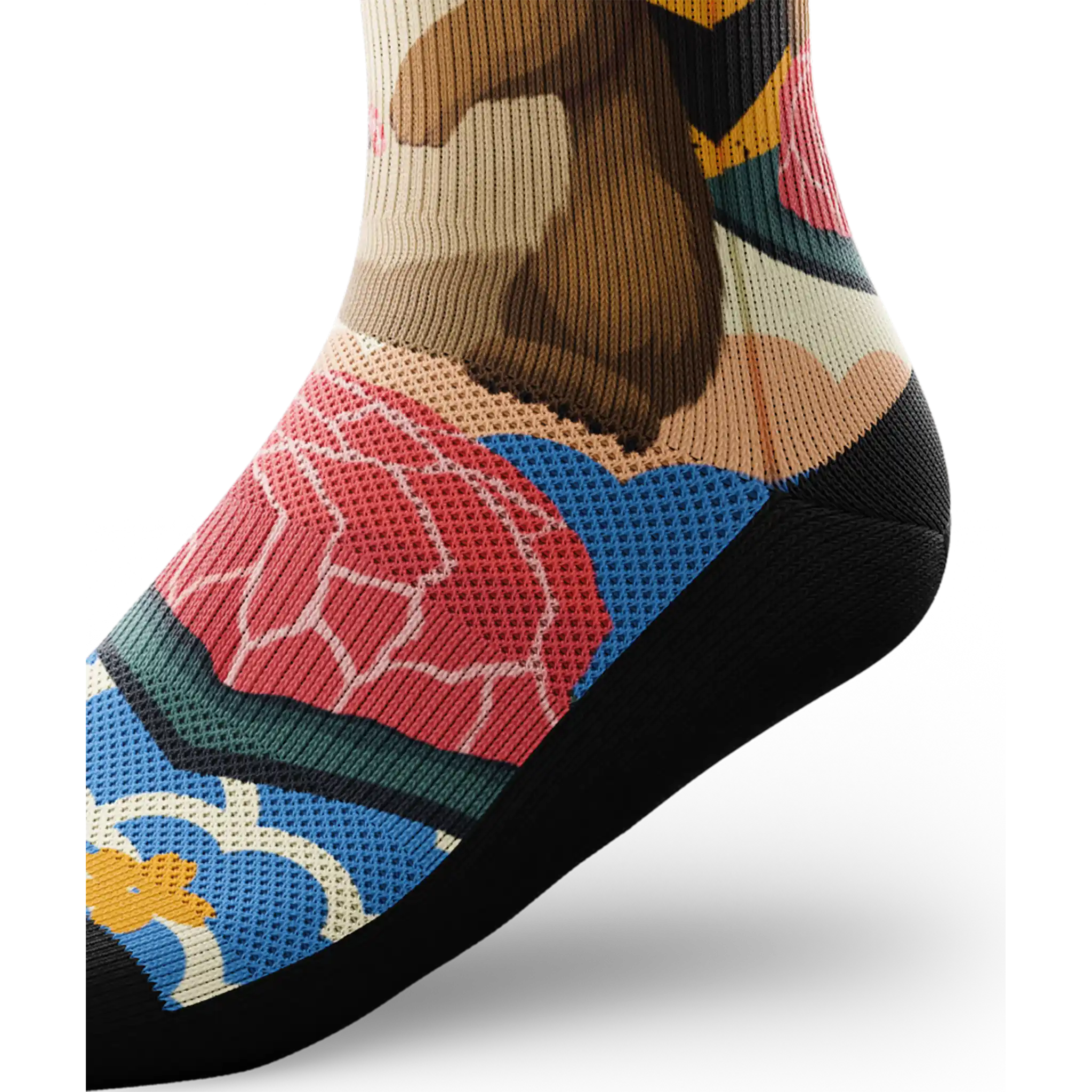 Outway Wagyu Waddle Crew Chaussette de course à pied unisexe - Image 5