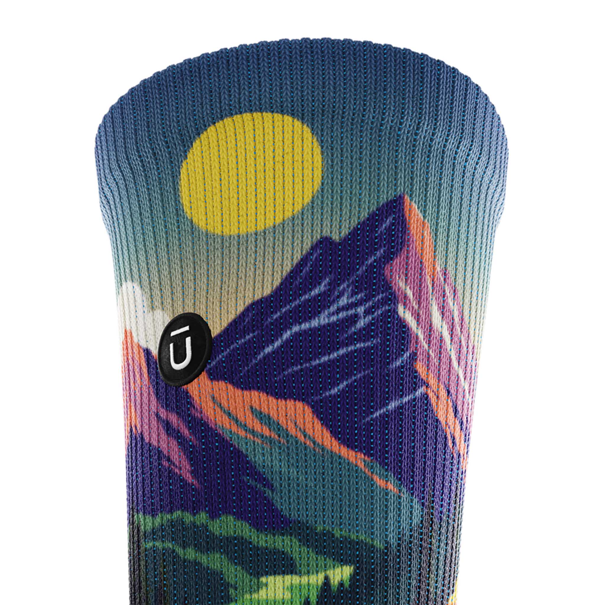 Outway Where Trails Begin Crew Chaussette de course à pied unisexe - Image 6