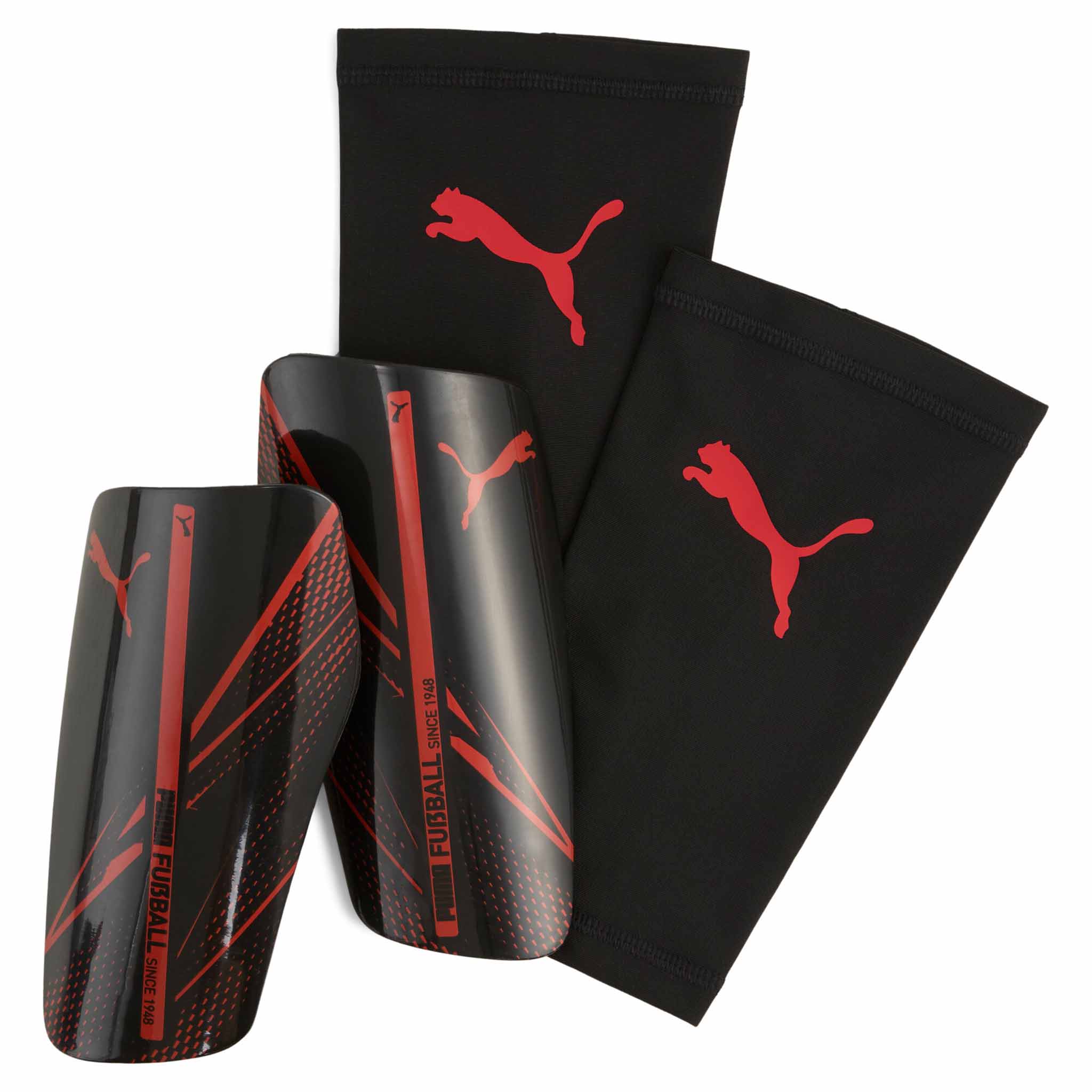 Puma Attacanto Sleeve protège-tibias de soccer avec manchons