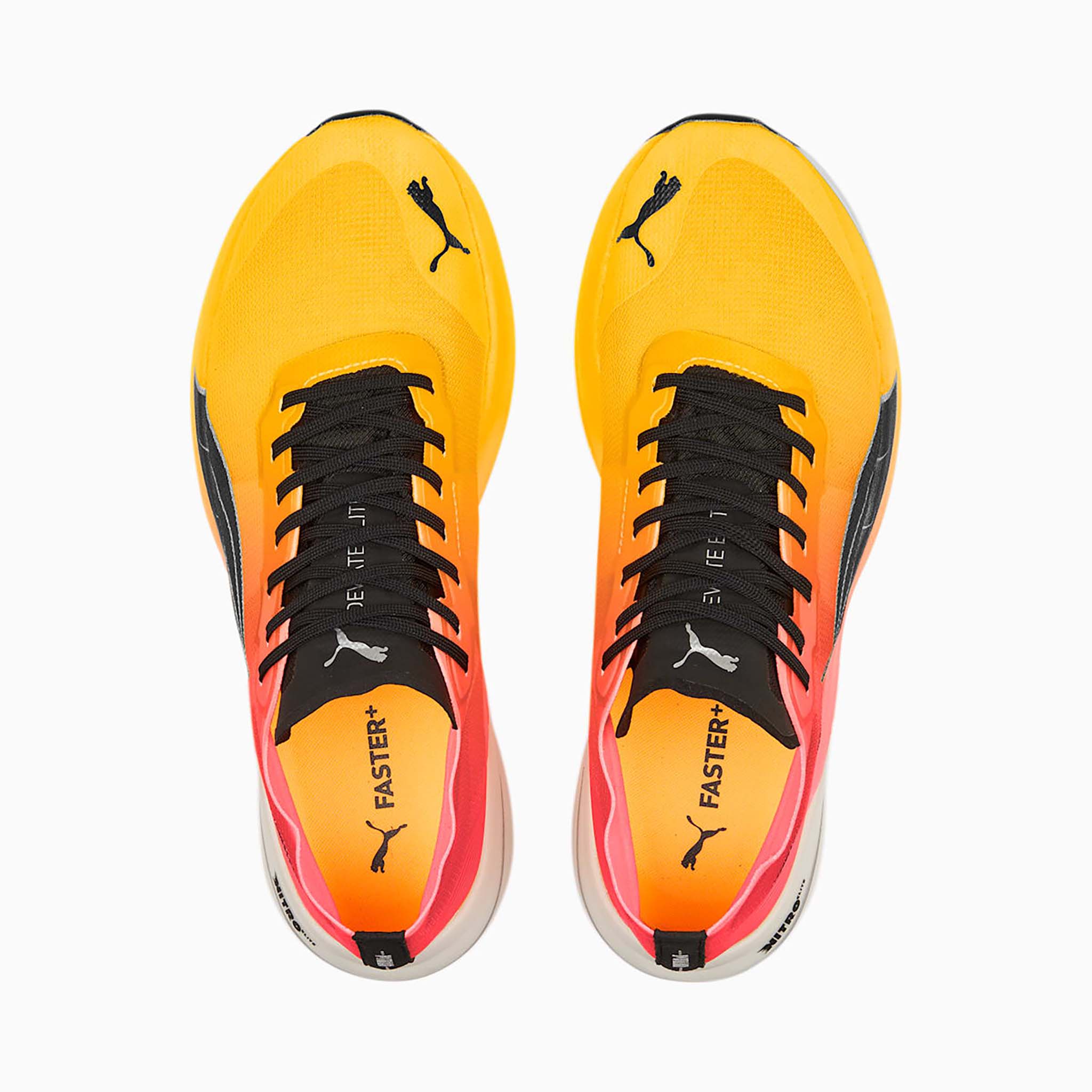 Puma Deviate Nitro Elite Fireglow chaussure de course à pied femme - Image 2
