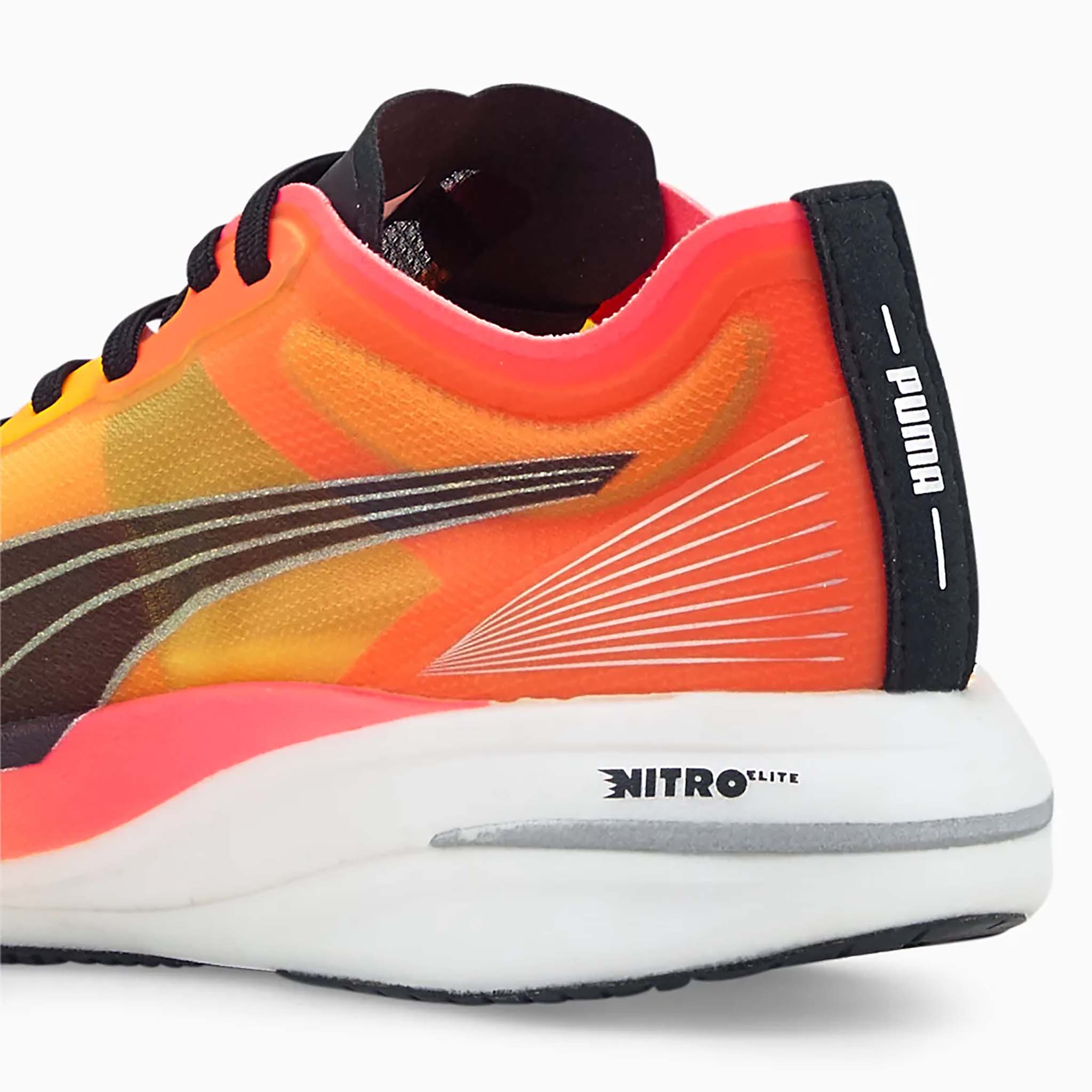 Puma Deviate Nitro Elite Fireglow chaussure de course à pied femme - Image 5