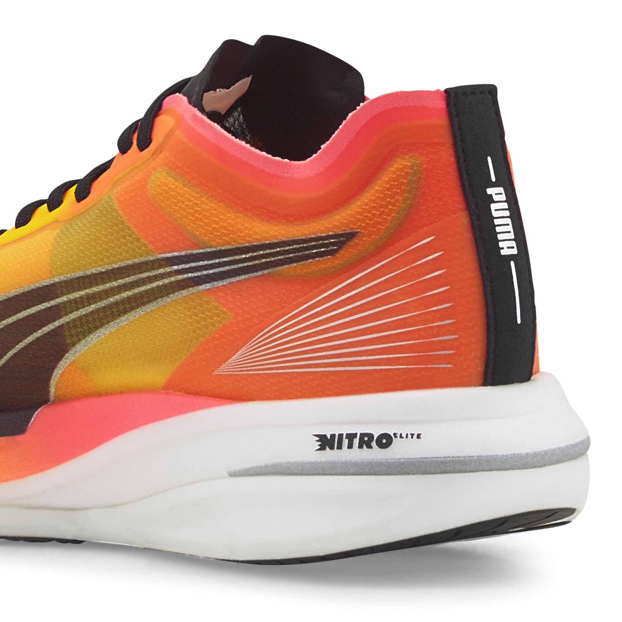Puma Deviate Nitro Elite Fireglow chaussure de course homme - Image 9