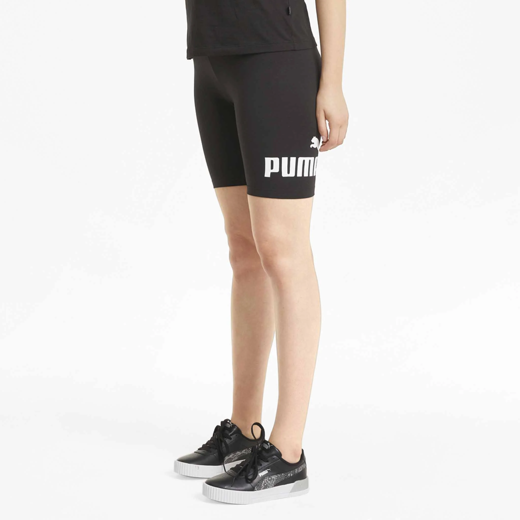 Puma Essential 7-inch Logo shorts sport style velo pour femme - Image 3