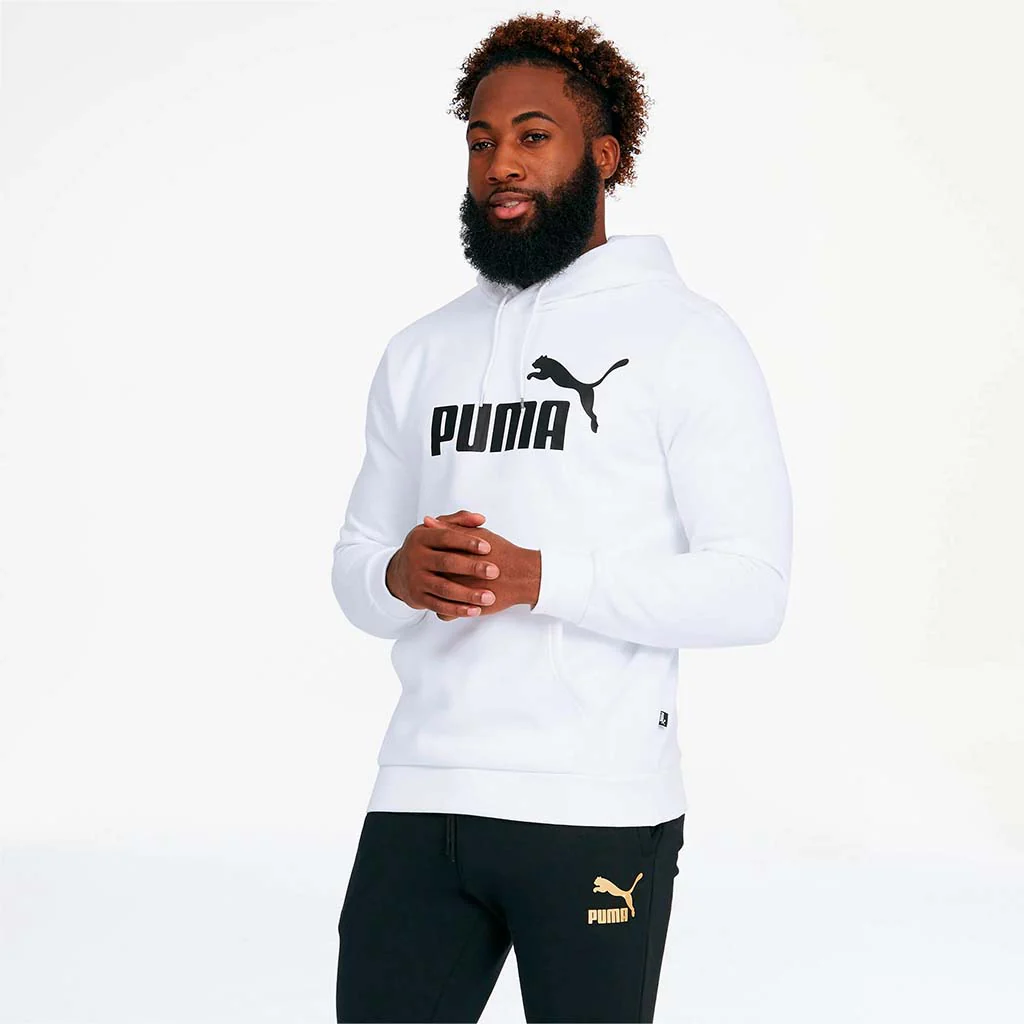 Puma Essential No 1 Big Logo chandail a capuchon molletonné pour homme - Image 5