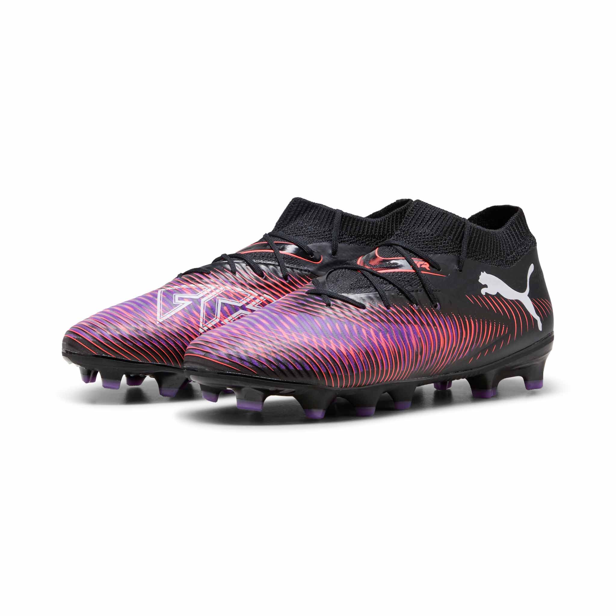 Puma Future 8 Pro FG/AG chaussures de soccer à crampons junior - Image 3
