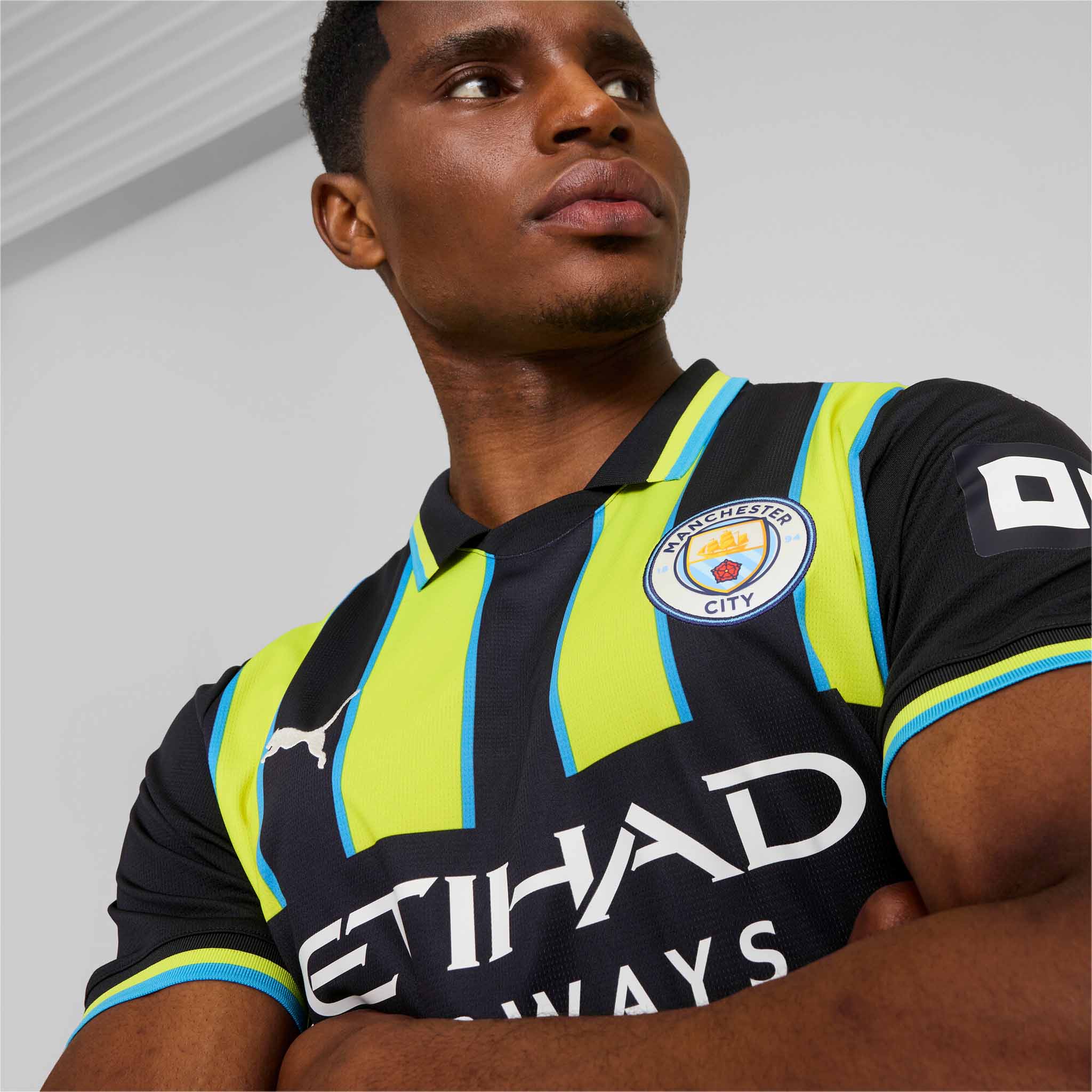 Puma Maillot Manchester City FC Away Replica Soccer 24/25 pour homme - Image 4