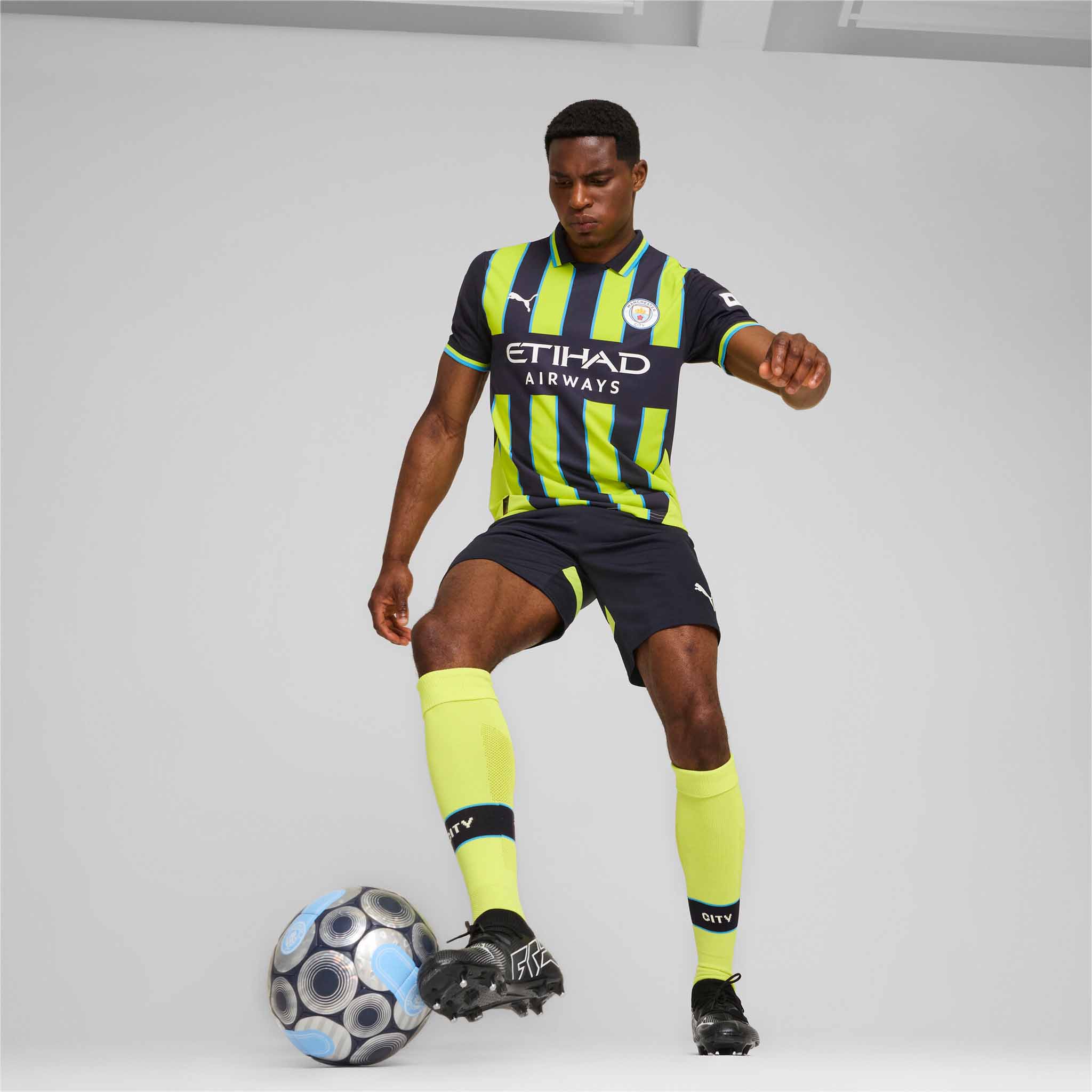 Puma Maillot Manchester City FC Away Replica Soccer 24/25 pour homme - Image 5
