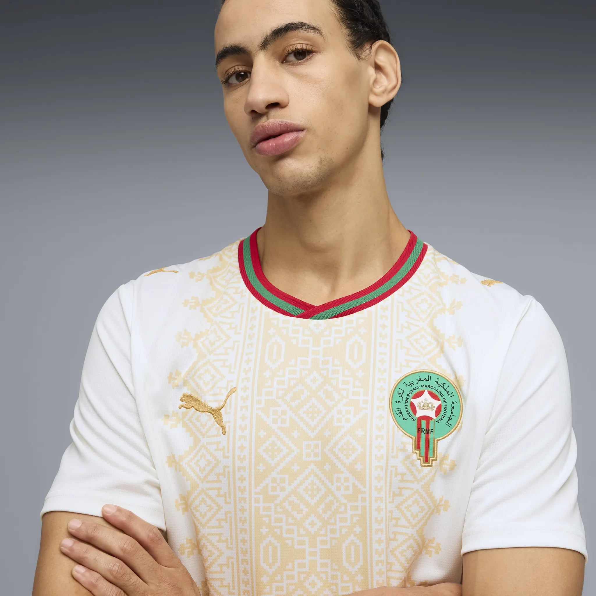 Puma Maroc FRMF Réplique maillot de soccer extérieur 2026 - Image 4