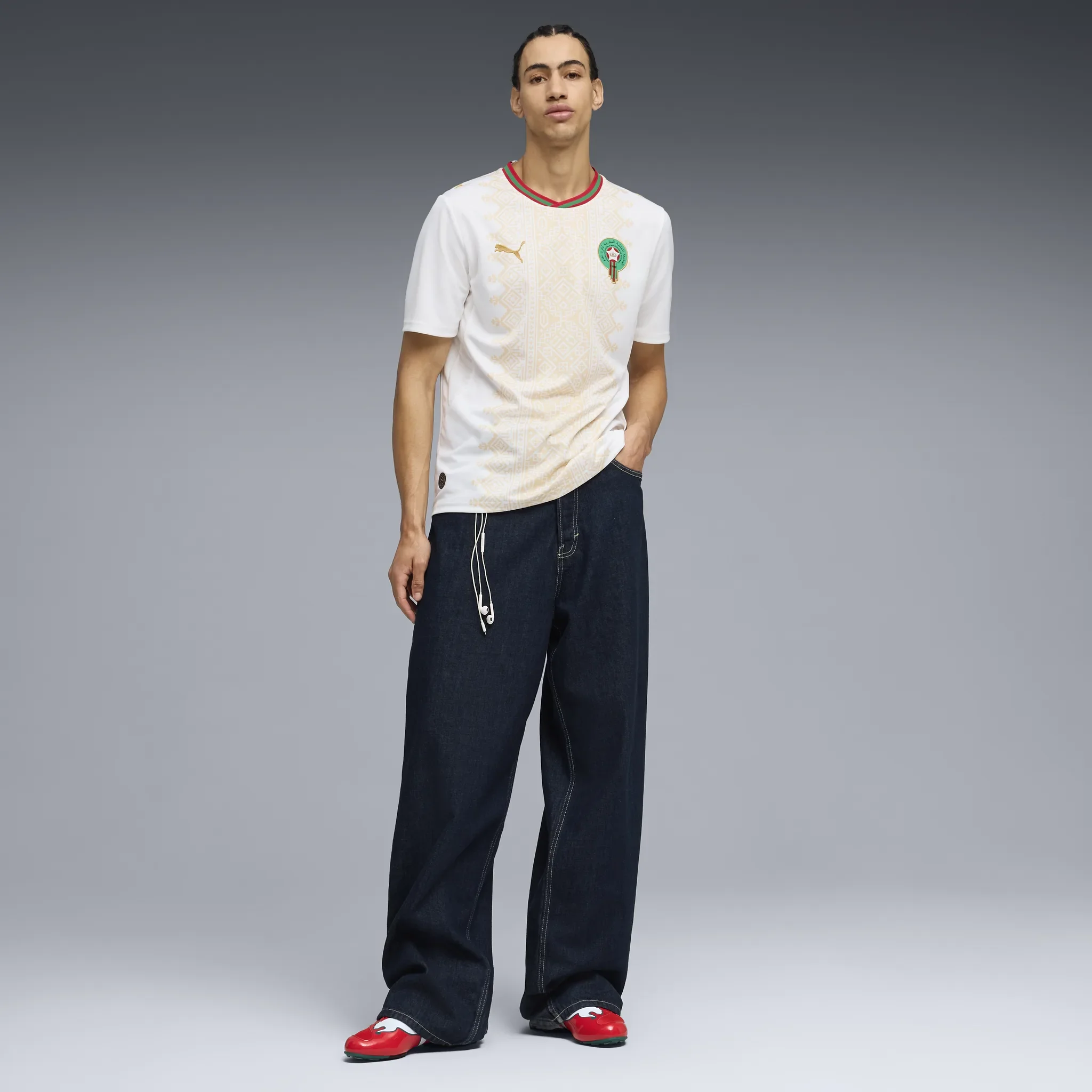 Puma Maroc FRMF Réplique maillot de soccer extérieur 2026 - Image 5