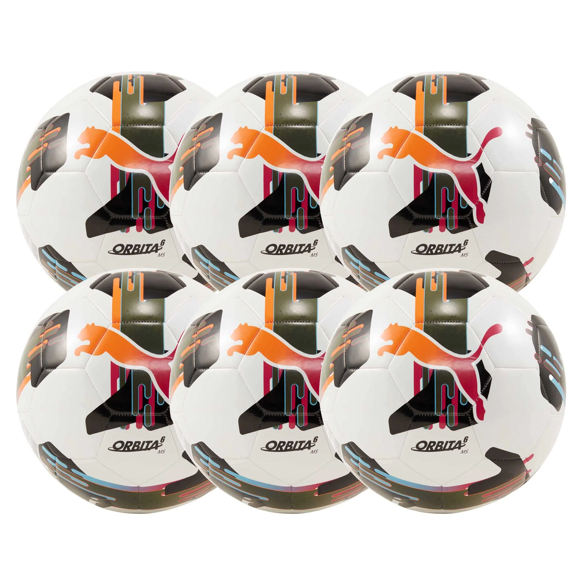 Puma Orbita 6 MS ensemble de 6 ballons de soccer