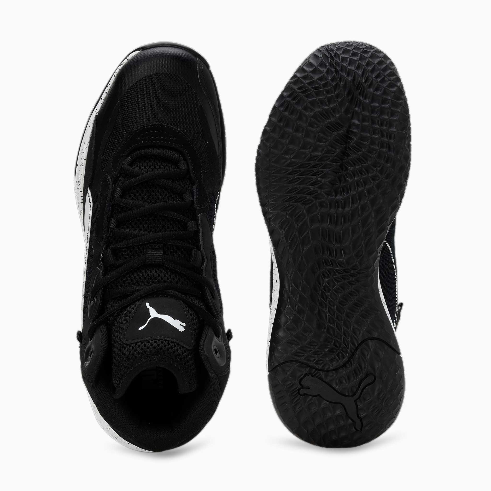 Puma Playmaker Pro Mid Splatter chaussures de basketball - Image 3