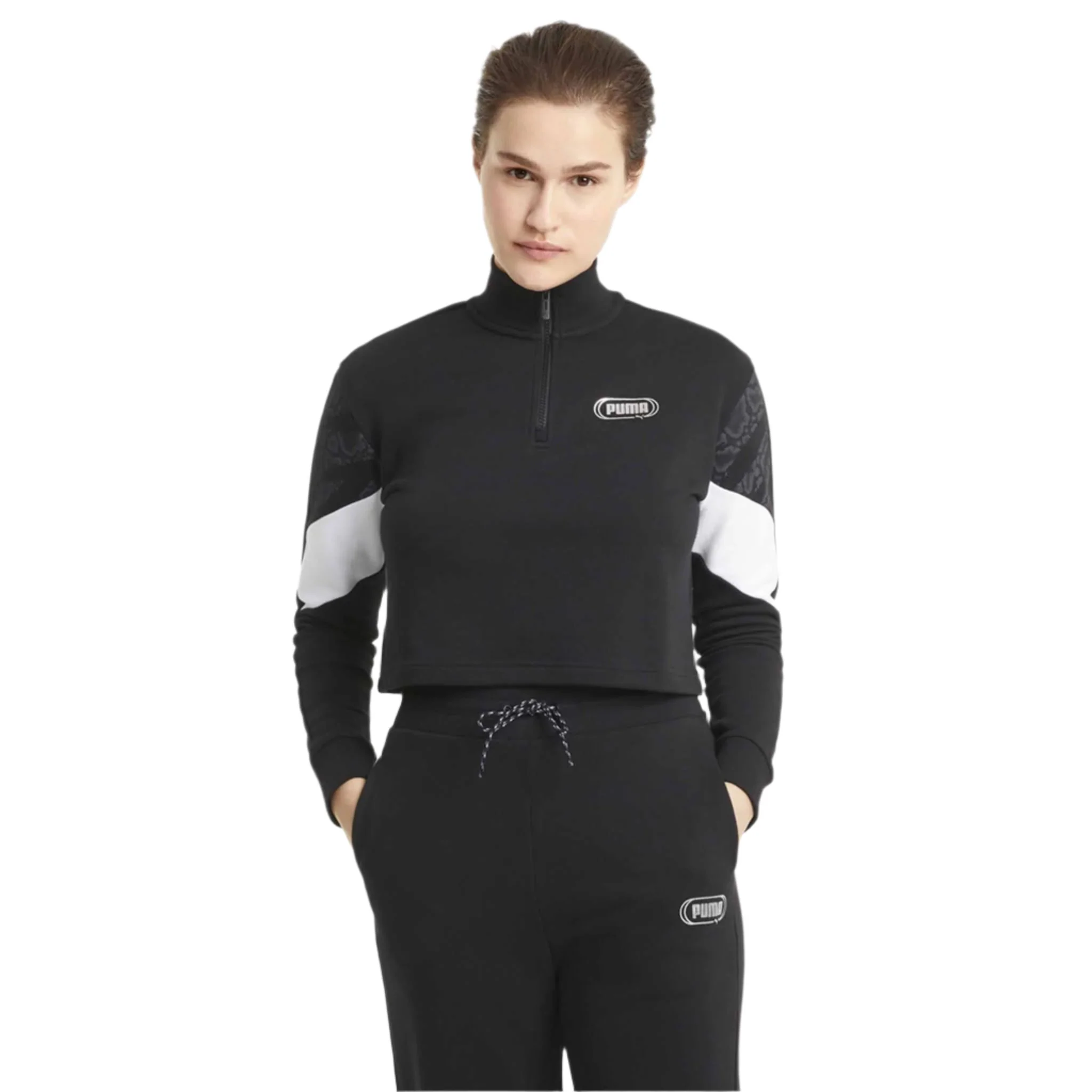 Puma Rebel Half-zip Crew TR pour femme - Image 6