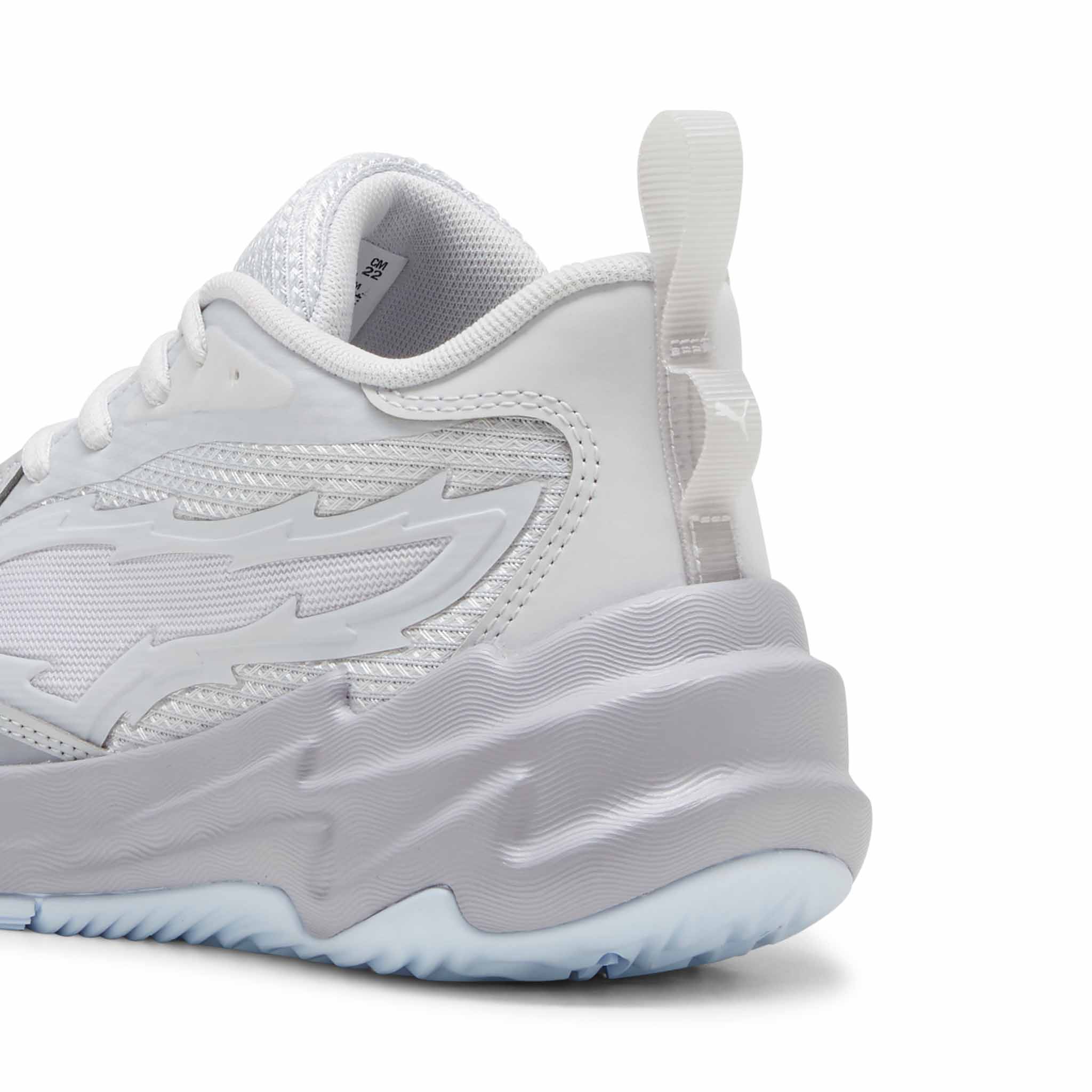Puma Scoot Zero Grey Ice chaussures de basketball pour enfant - Image 3