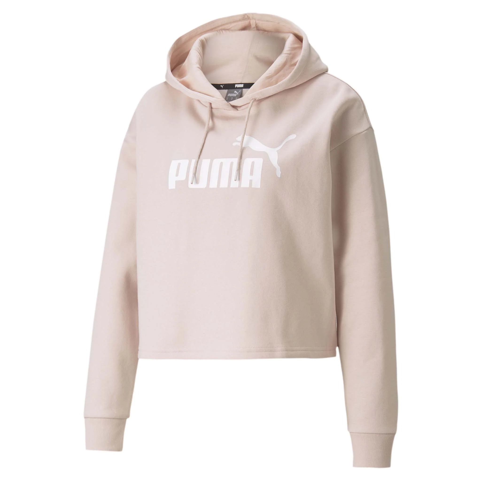 Puma Sweatshirt Essential Cropped Logo Hoodie FL pour femme